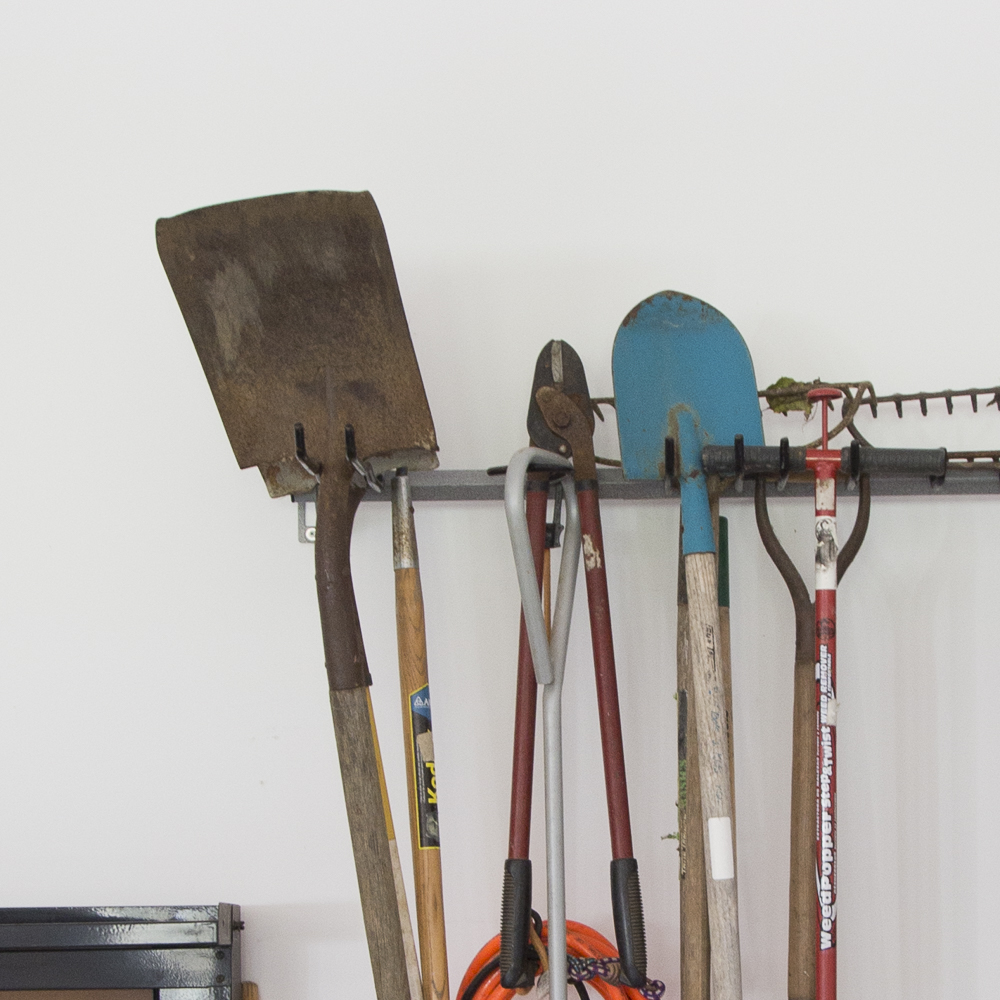Assortment of Garden Shovels and Tools