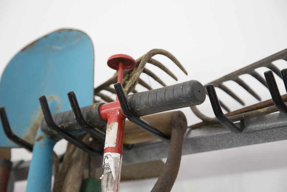 Assortment of Garden Shovels and Tools