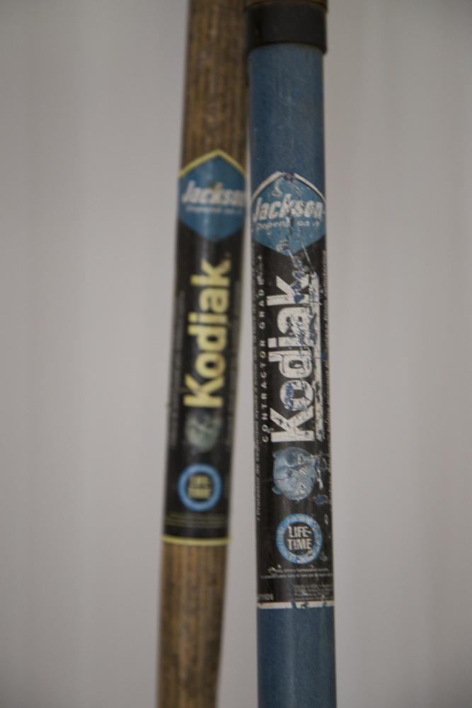 Assortment of Garden Shovels and Tools