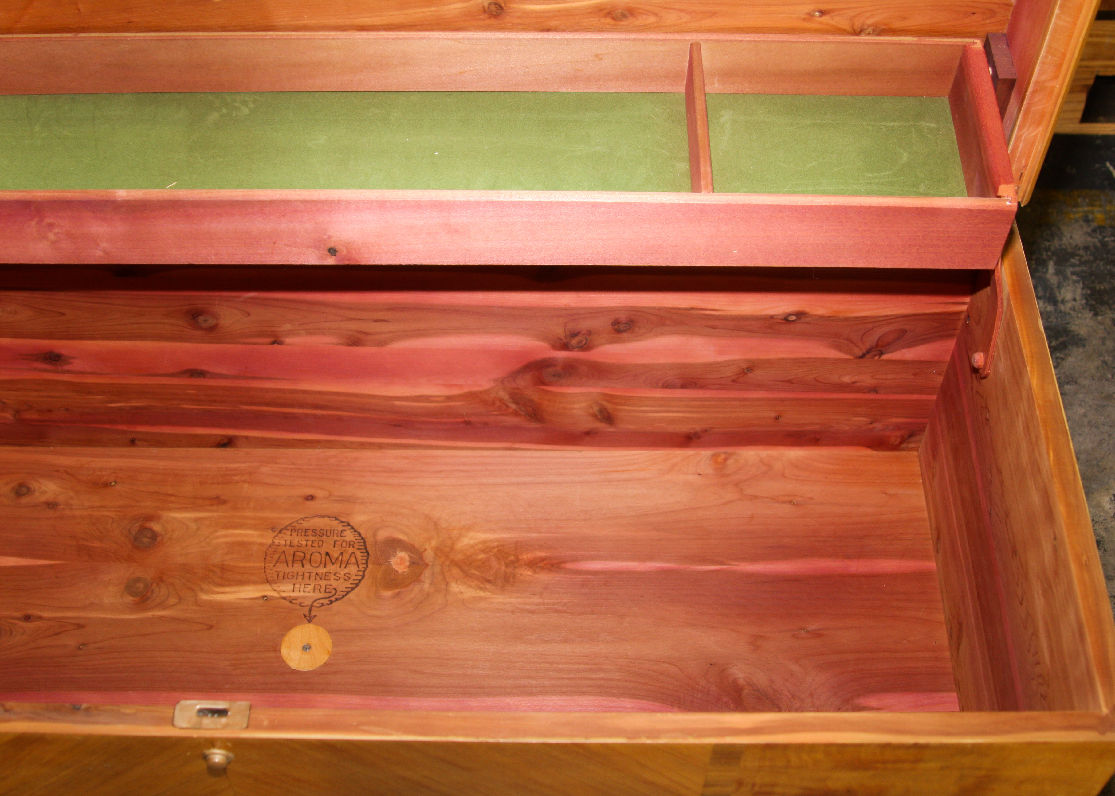 Vintage Art Deco Cedar Chest by Lane