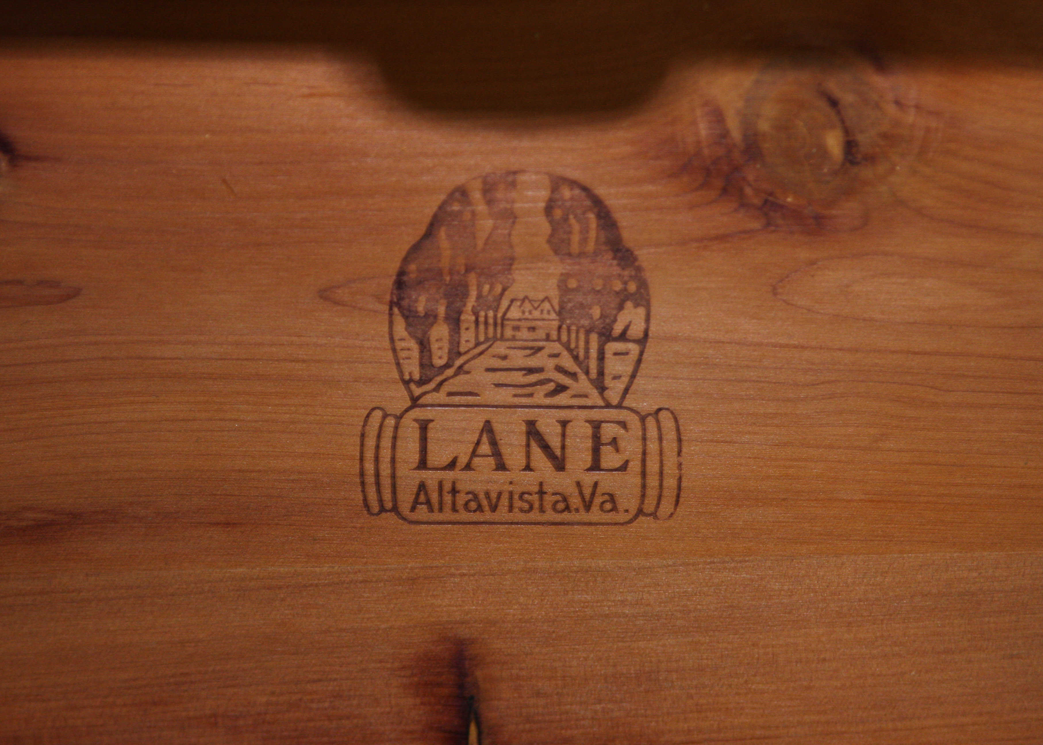 Vintage Art Deco Cedar Chest by Lane