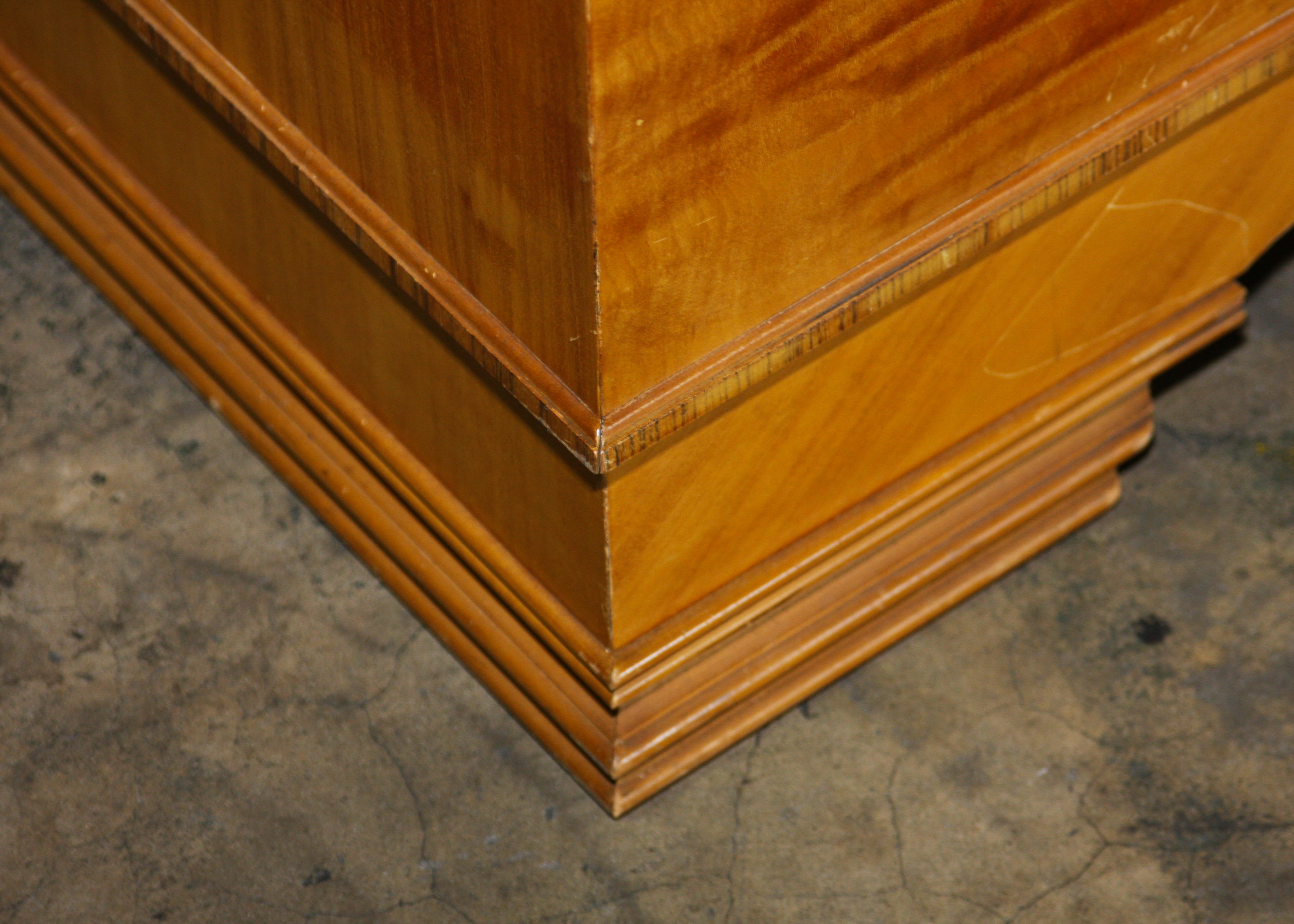 Vintage Art Deco Cedar Chest by Lane