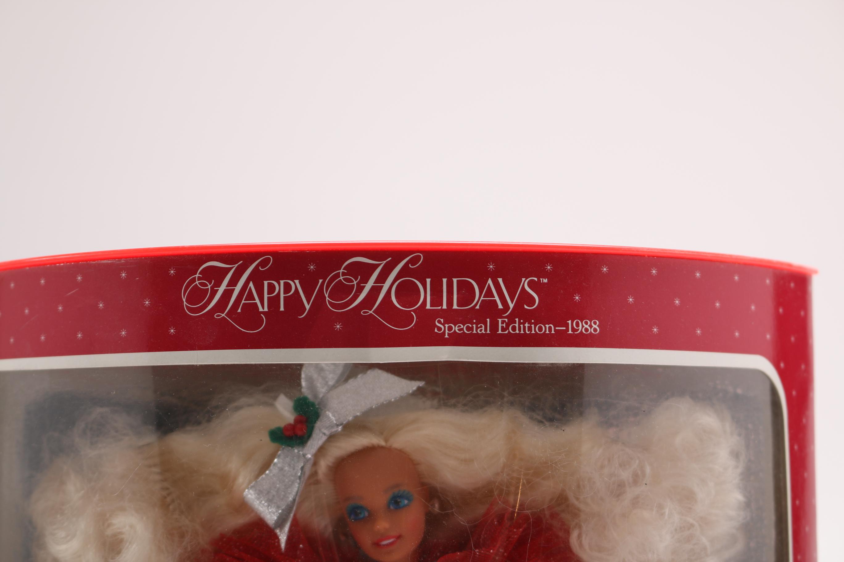 1988 "Happy Holidays" Barbie Doll