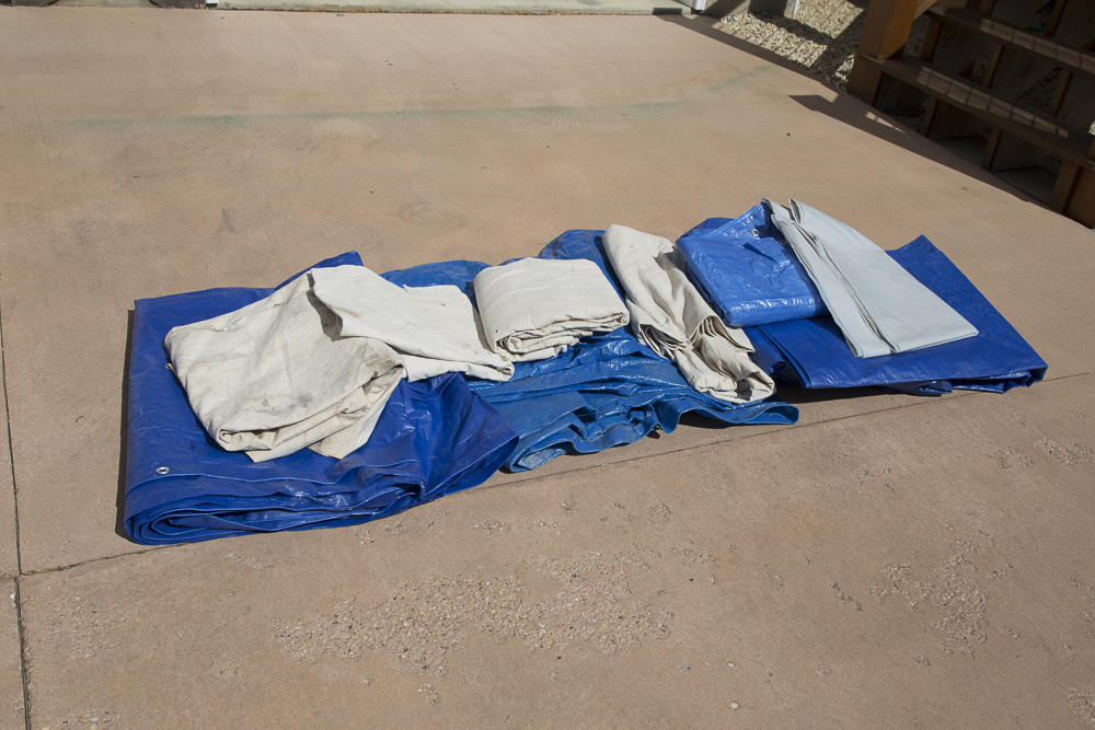 Group of Tarps