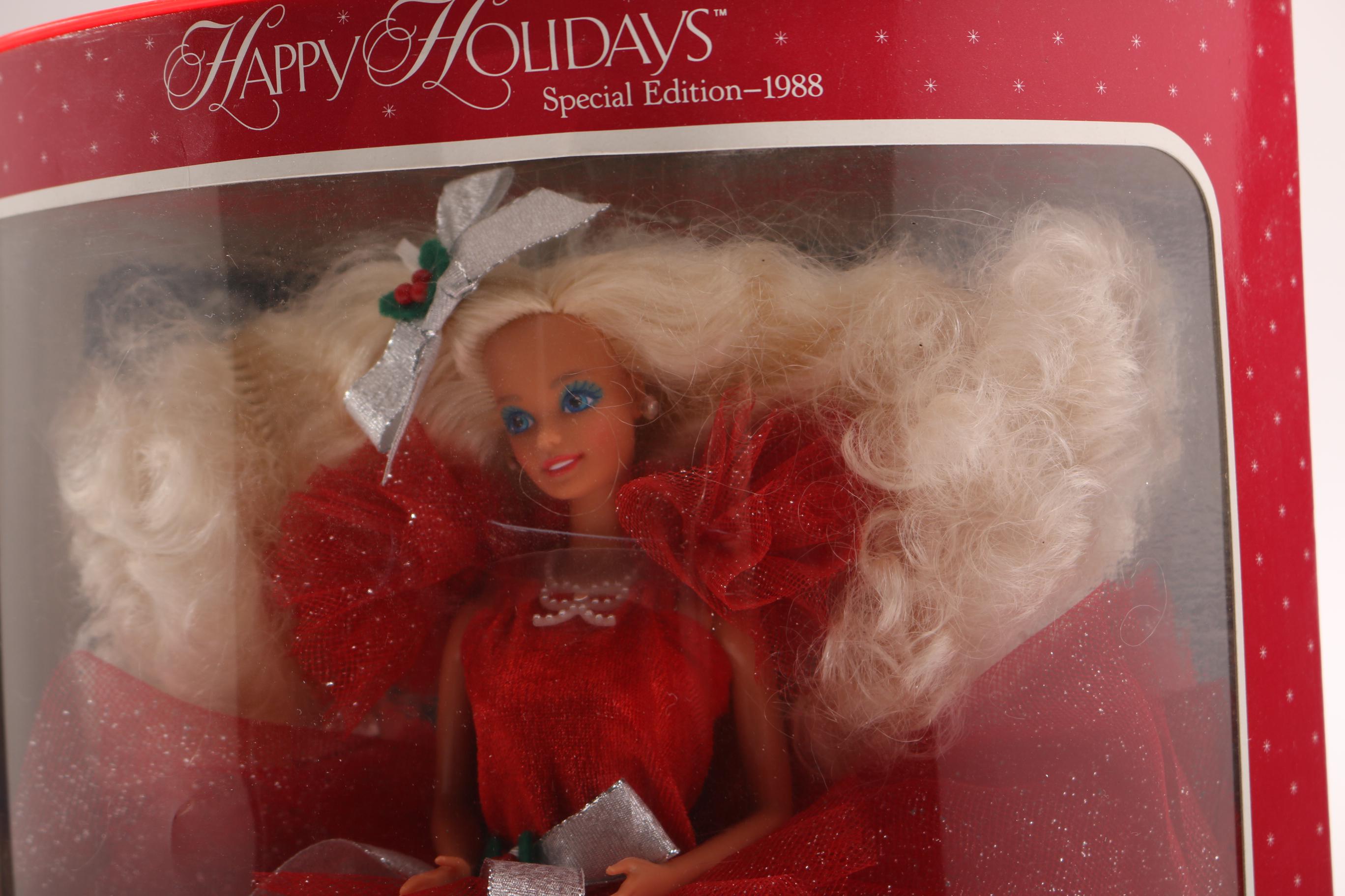 1988 "Happy Holidays" Barbie Doll