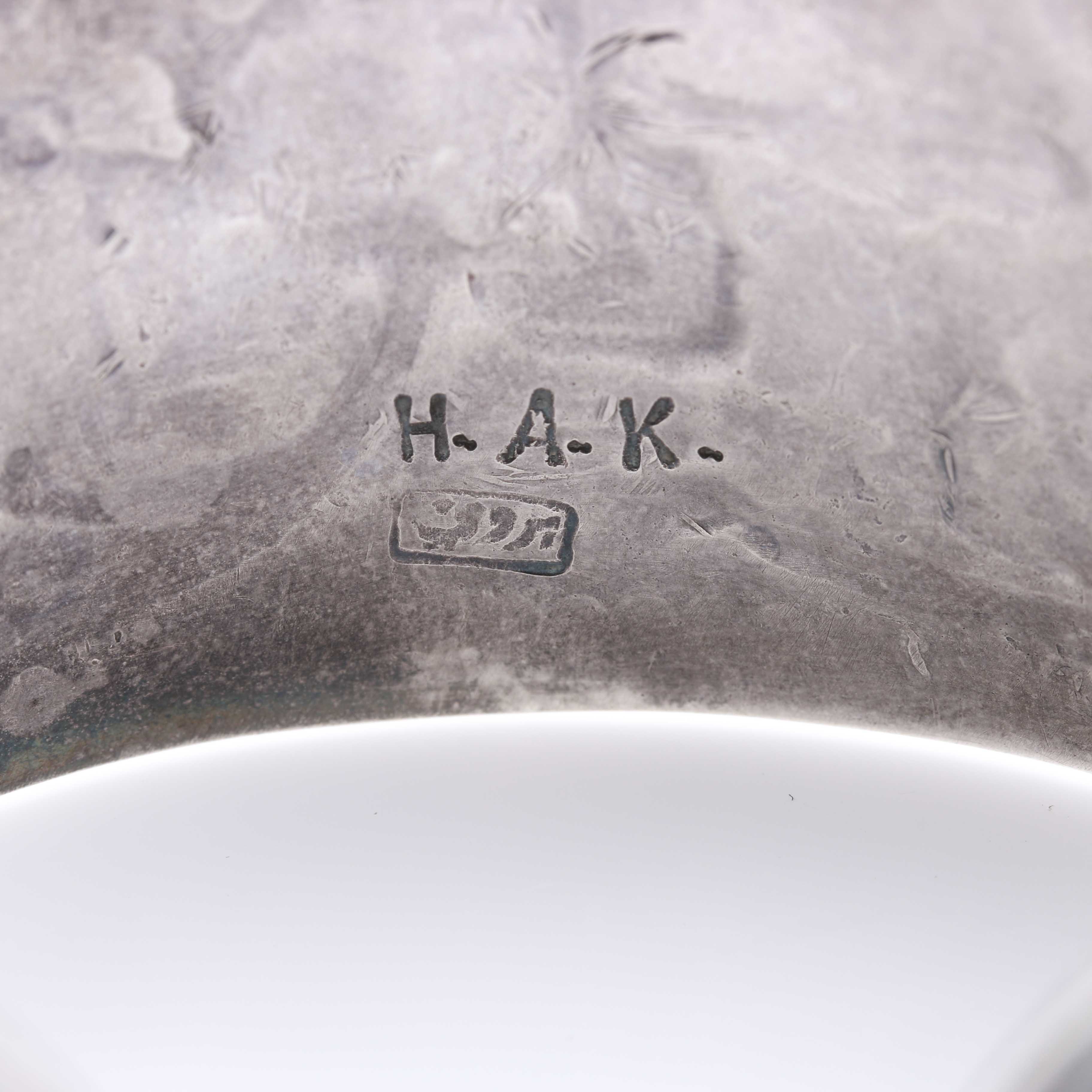 Engraved Sterling Silver Floral Cuff Bracelet