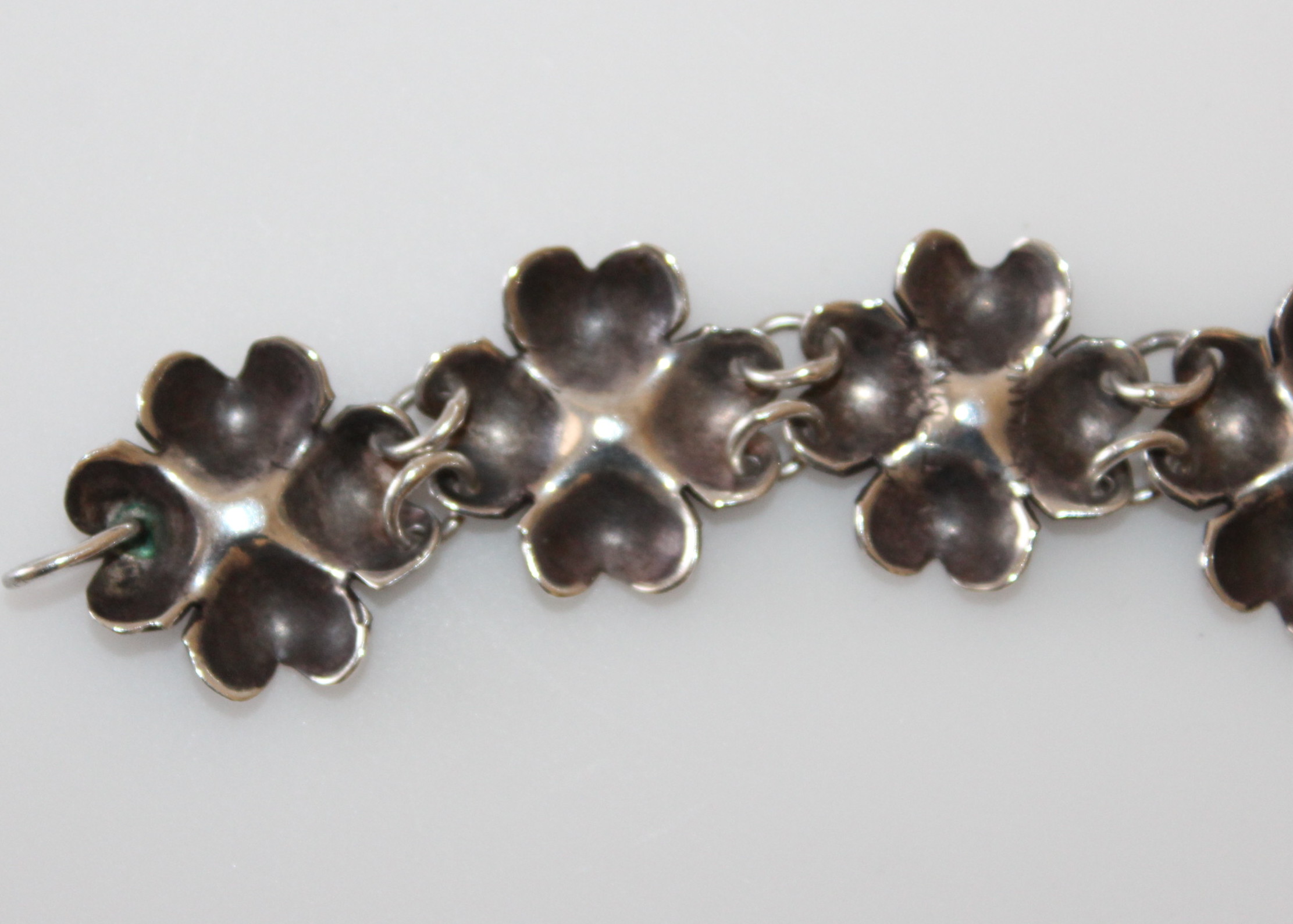 Vintage Hand Wrought Temming Sterling Bracelet