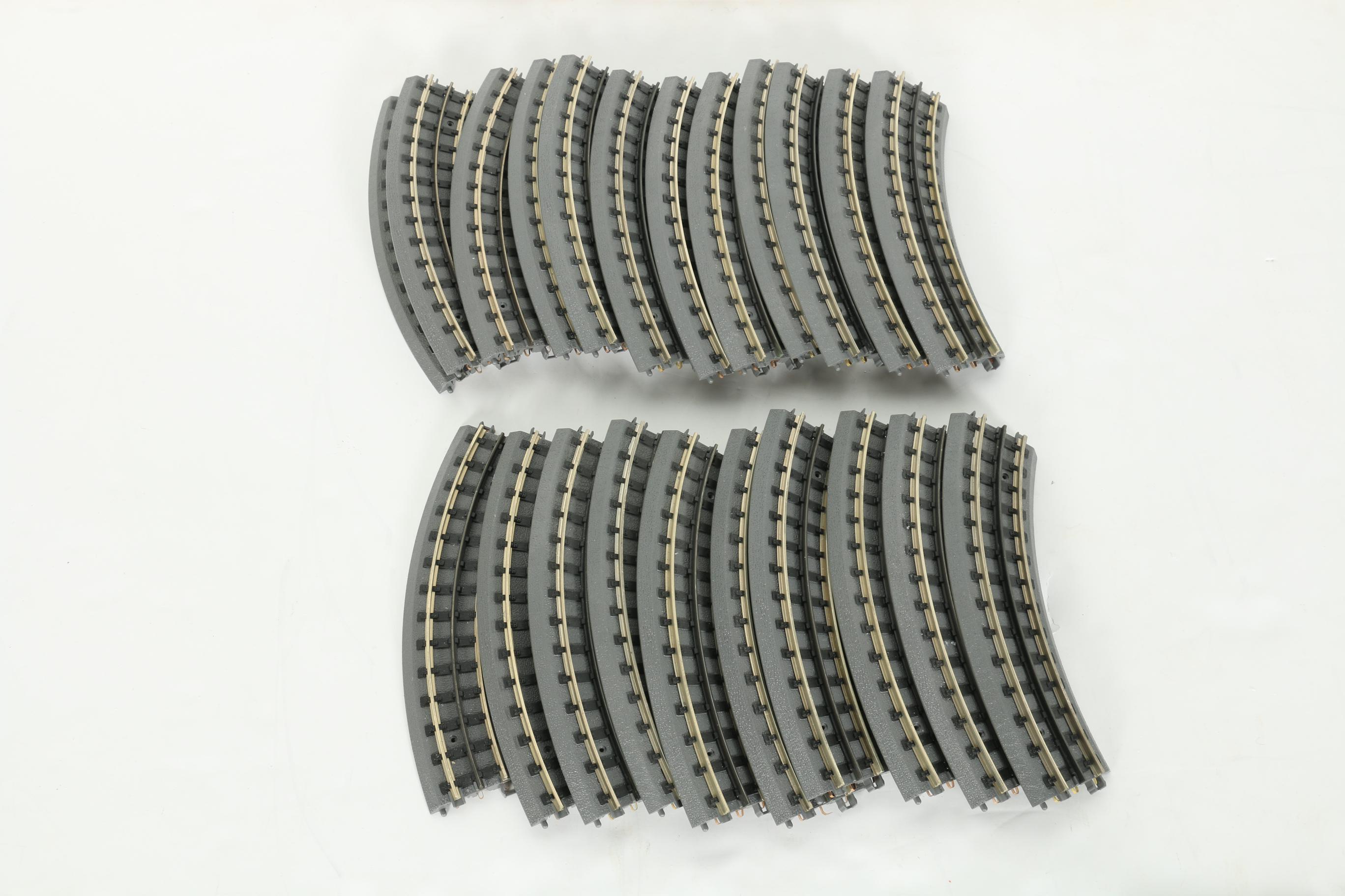 Rail King Model Train Cars and Track