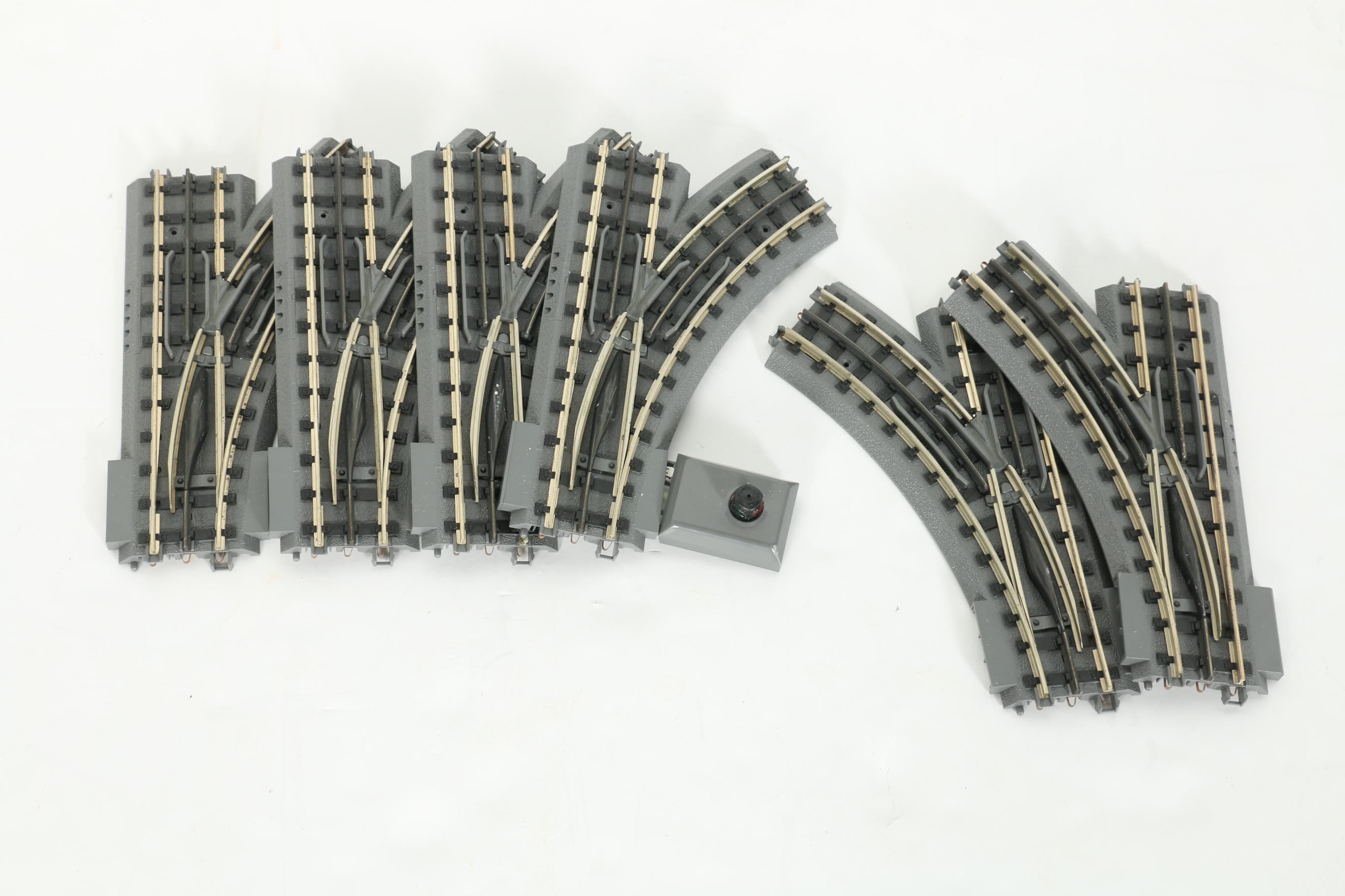 Rail King Model Train Cars and Track