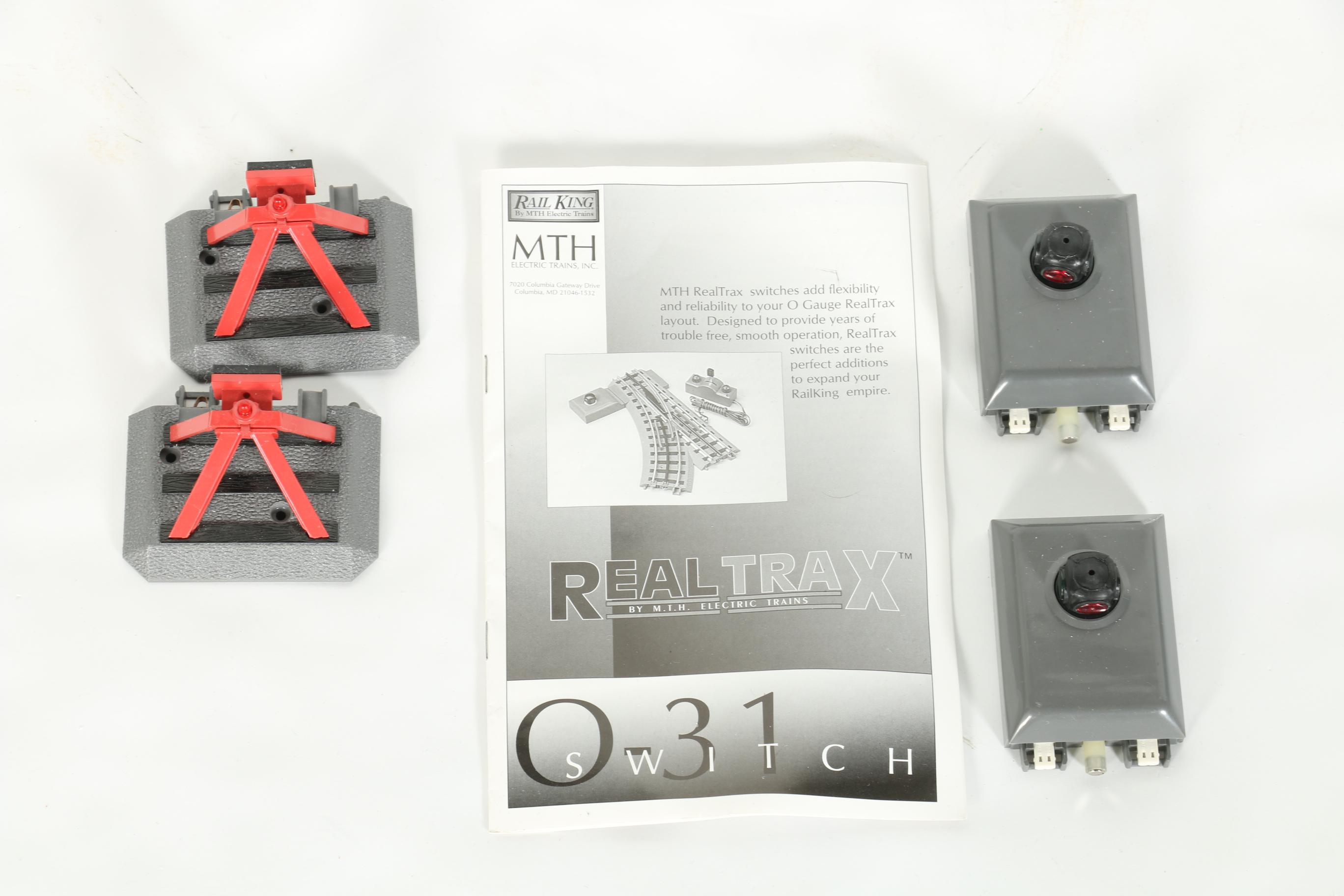 Rail King Model Train Cars and Track