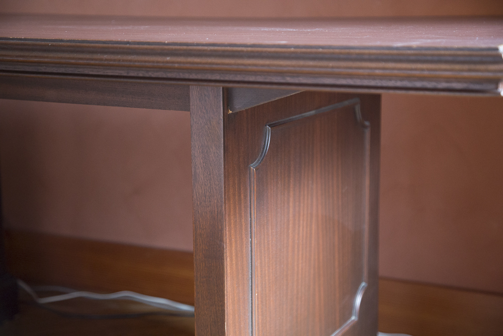 Large Mahogany Executive  Desk