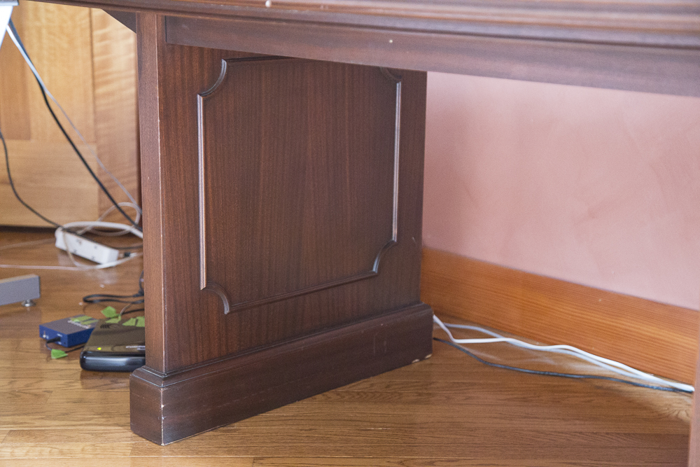 Large Mahogany Executive  Desk