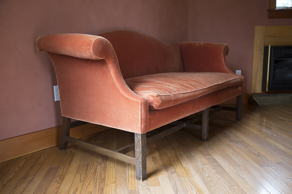 Vintage Chippendale Style Sofa by Kittinger