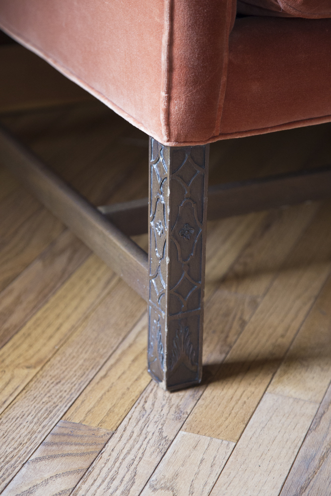 Vintage Chippendale Style Sofa by Kittinger