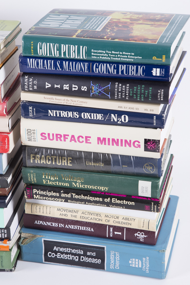 Assortment of Medical and Scientific Books