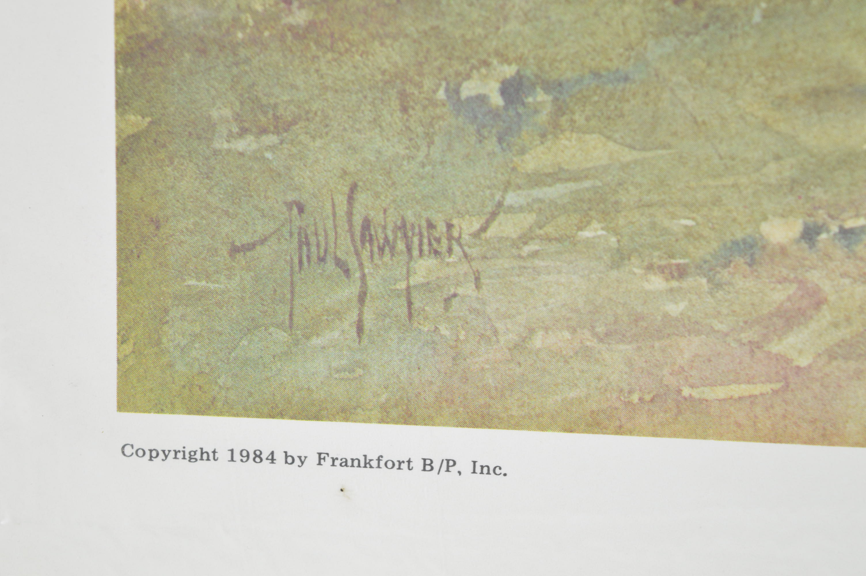 Paul Sawyier Limited Edition Prints "The Good Earth," "Heading Home" and "Berry Pickin'"