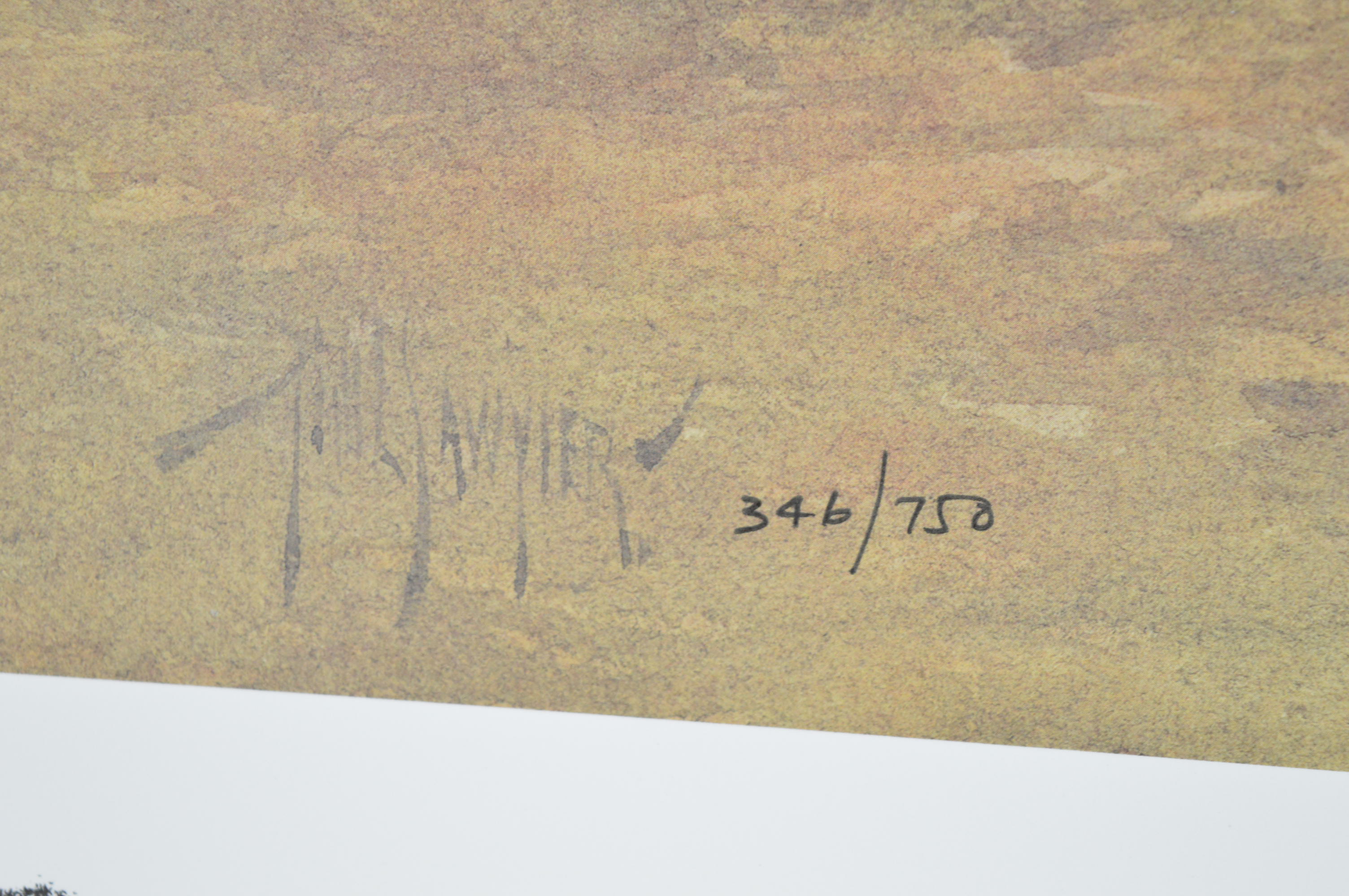 Paul Sawyier Limited Edition Prints "The Good Earth," "Heading Home" and "Berry Pickin'"