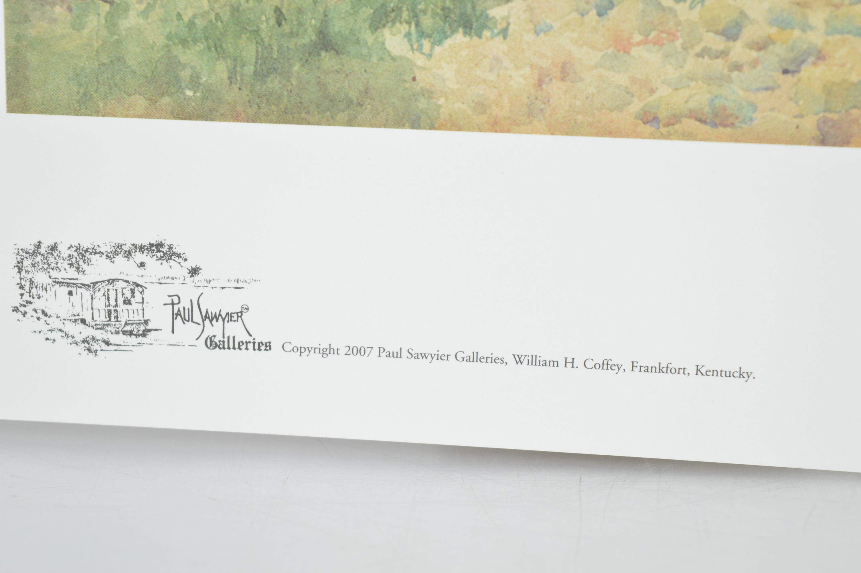 Paul Sawyier Limited Edition Prints "The Good Earth," "Heading Home" and "Berry Pickin'"