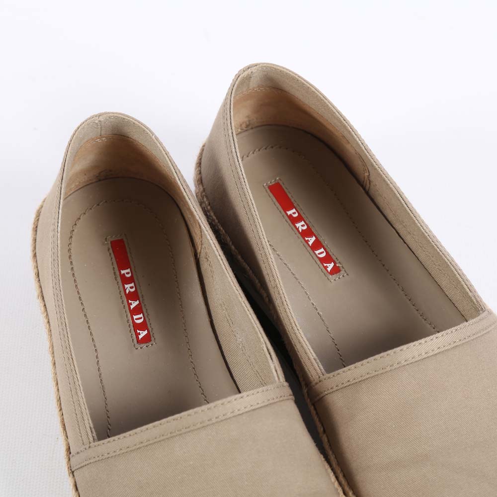 Prada Gabardine Espadrilles