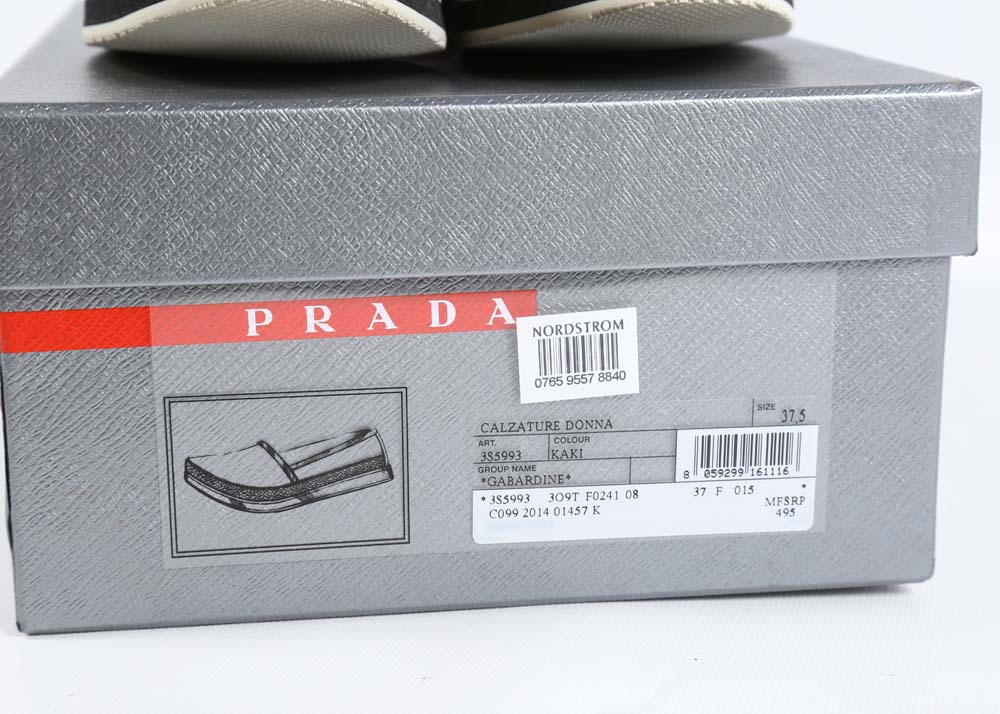 Prada Gabardine Espadrilles