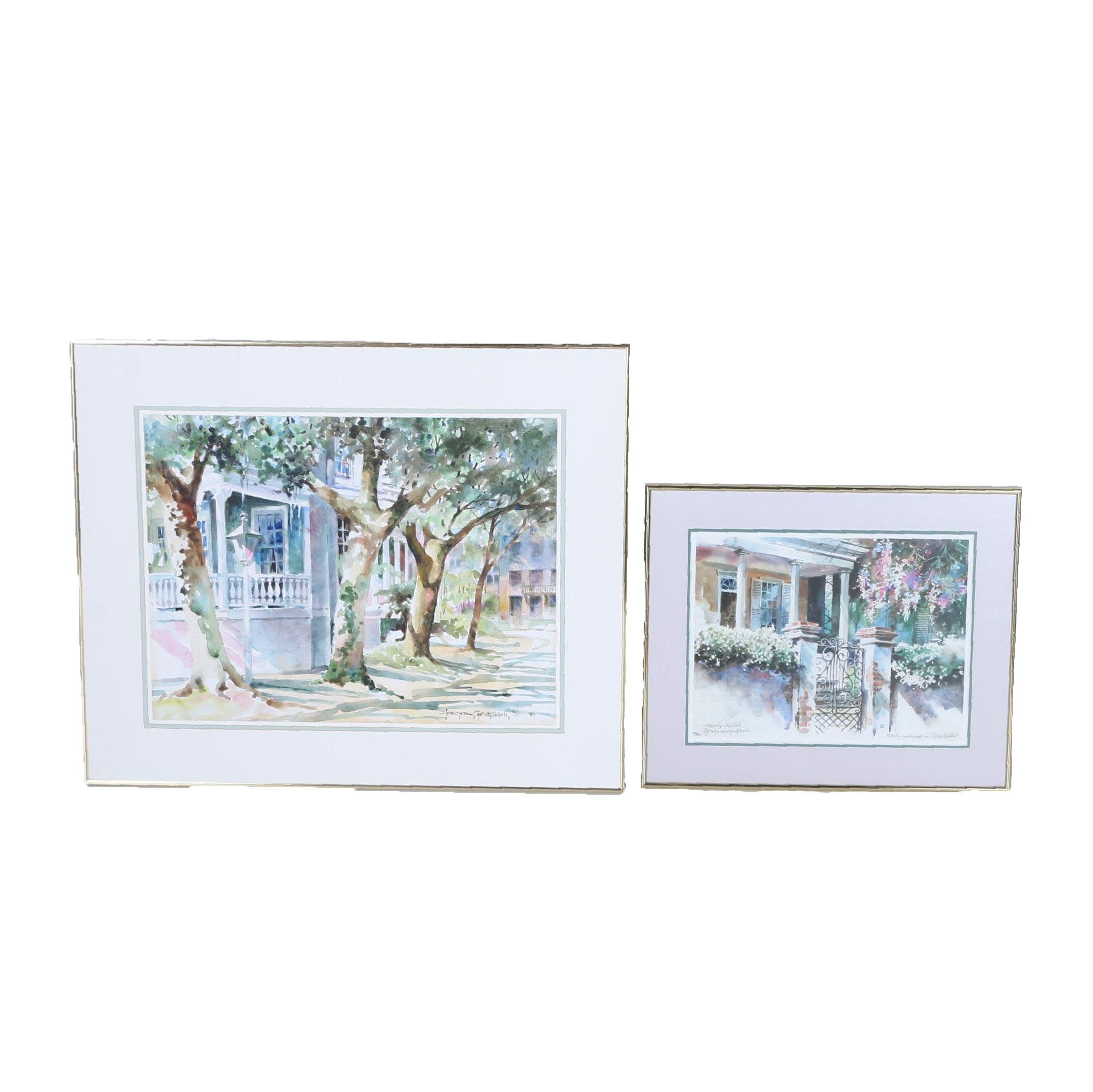 Josie Van Gent Edell Watercolor and Limited Edition Print
