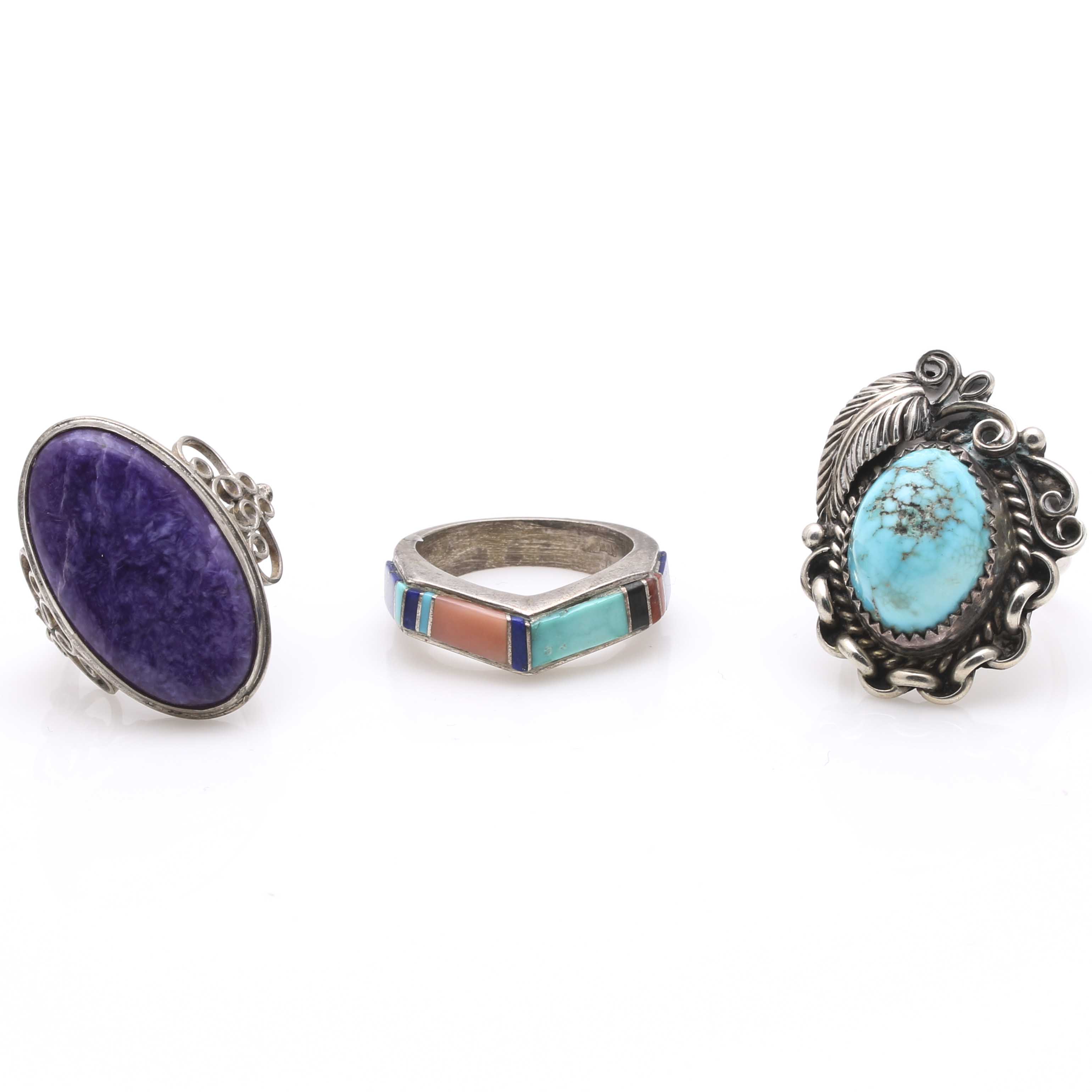 Sterling Silver Gemstone Jewelry and Trinkets