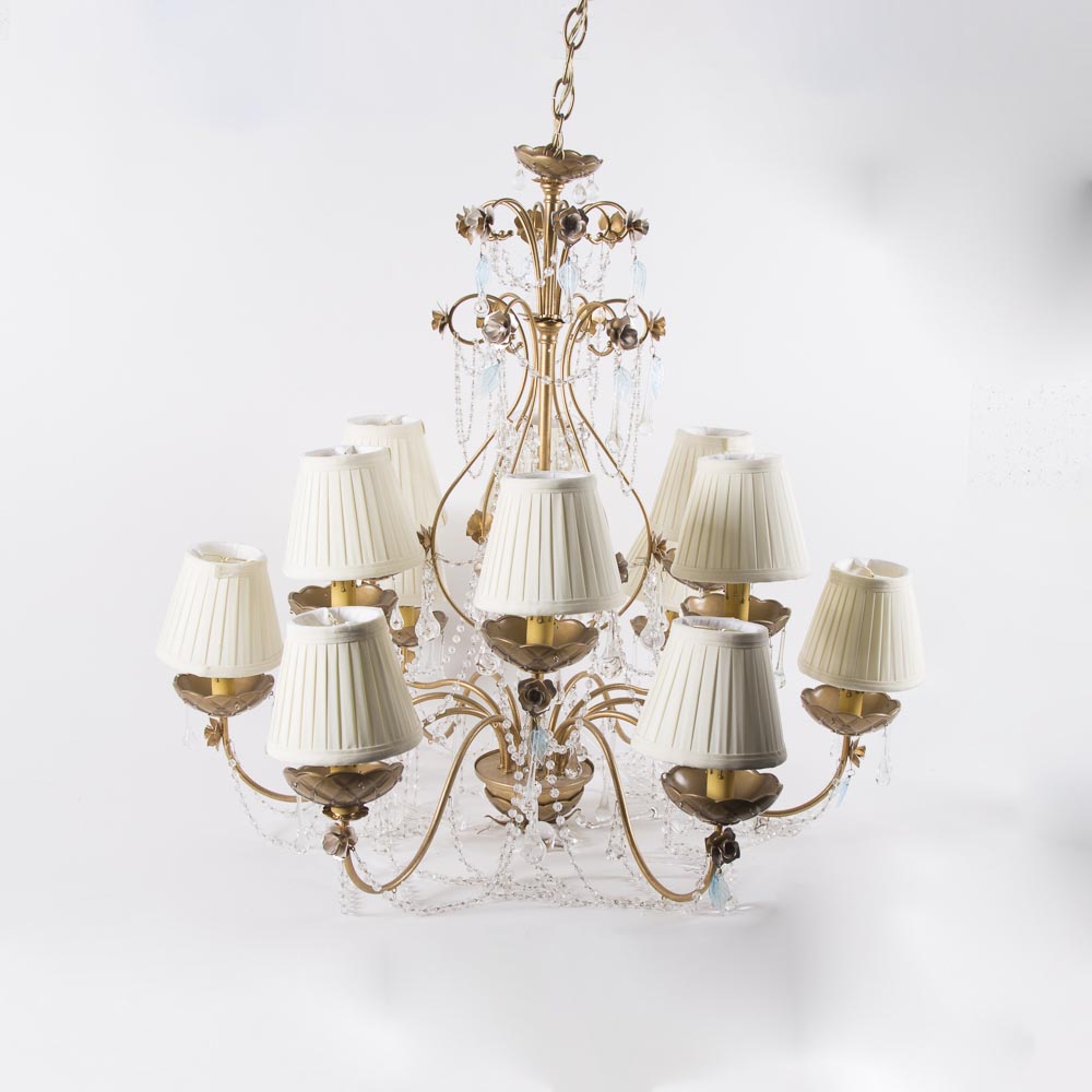 Ten Arm Luminaire Chandelier
