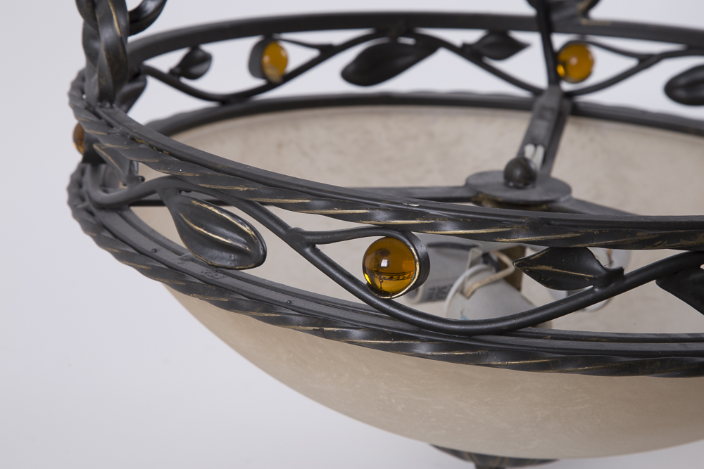 Wrought Iron Pendant Ceiling Fixture