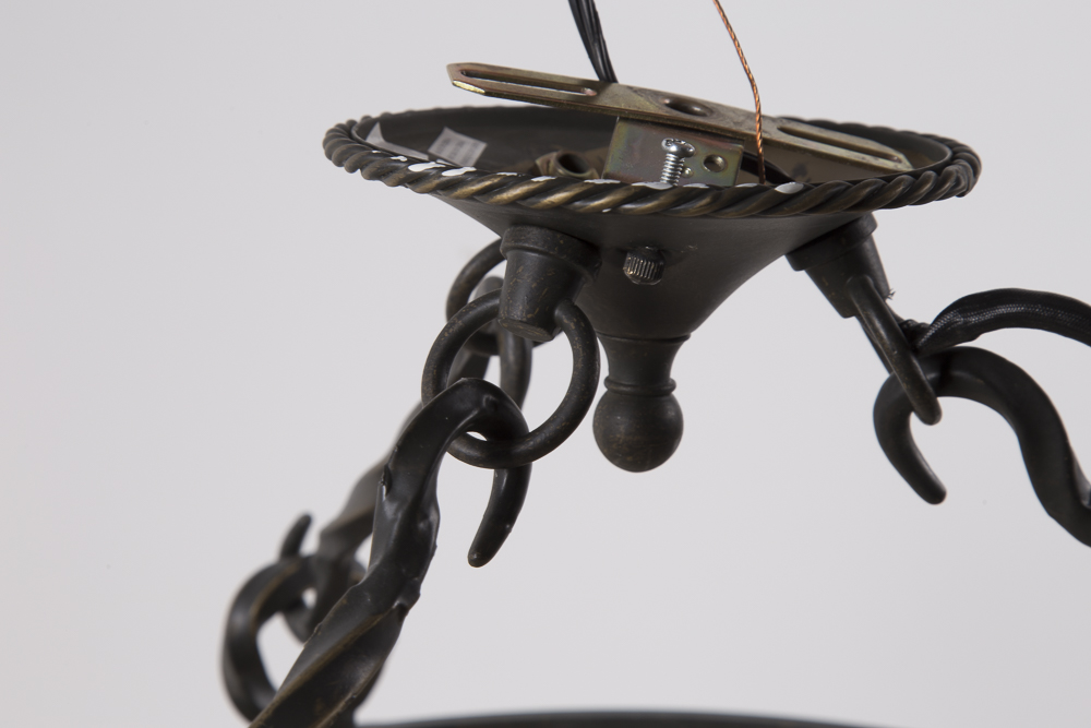 Wrought Iron Pendant Ceiling Fixture