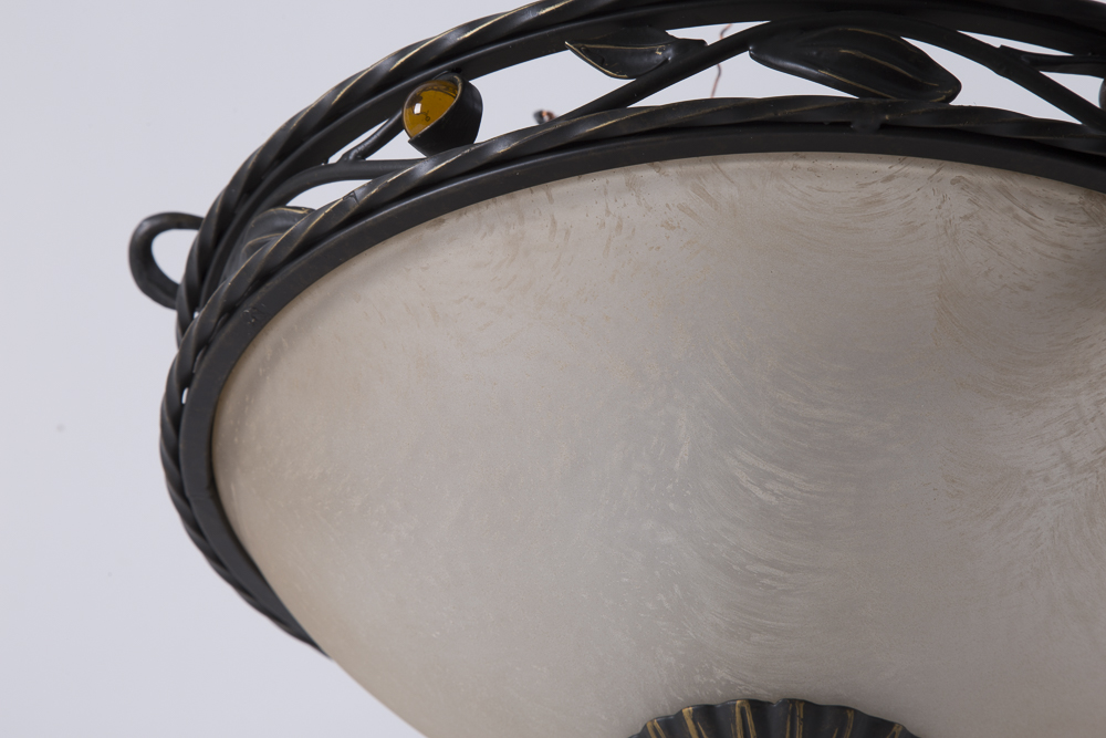 Wrought Iron Pendant Ceiling Fixture