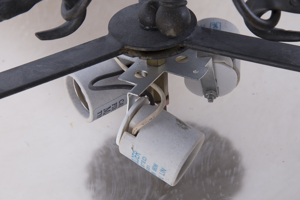 Wrought Iron Pendant Ceiling Fixture