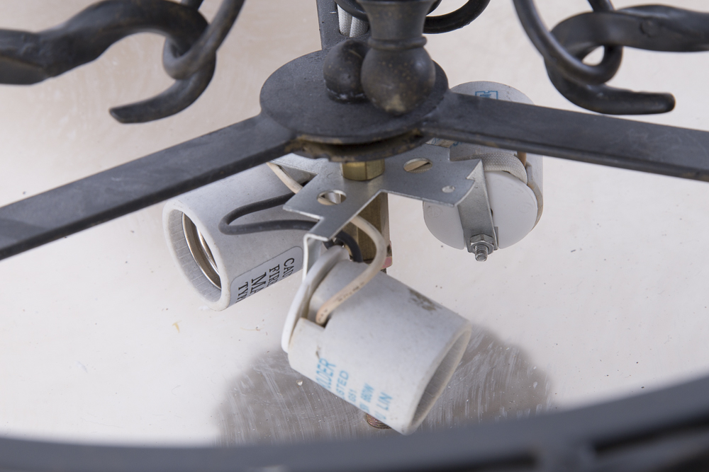 Wrought Iron Pendant Ceiling Fixture