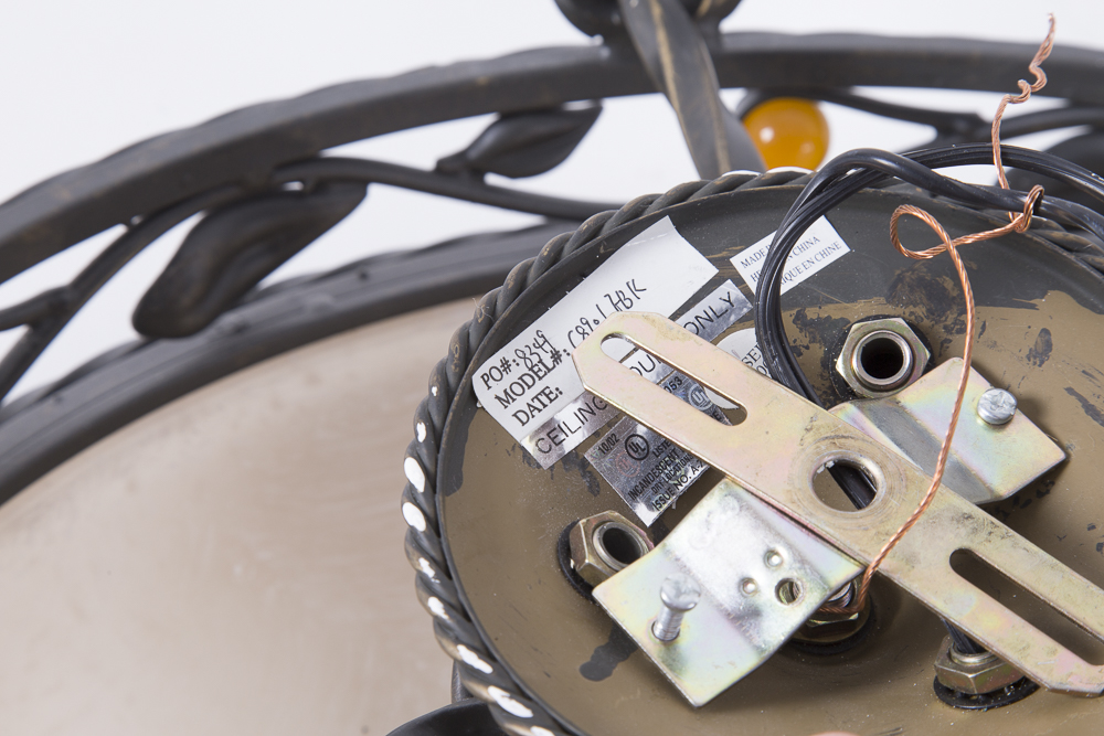 Wrought Iron Pendant Ceiling Fixture