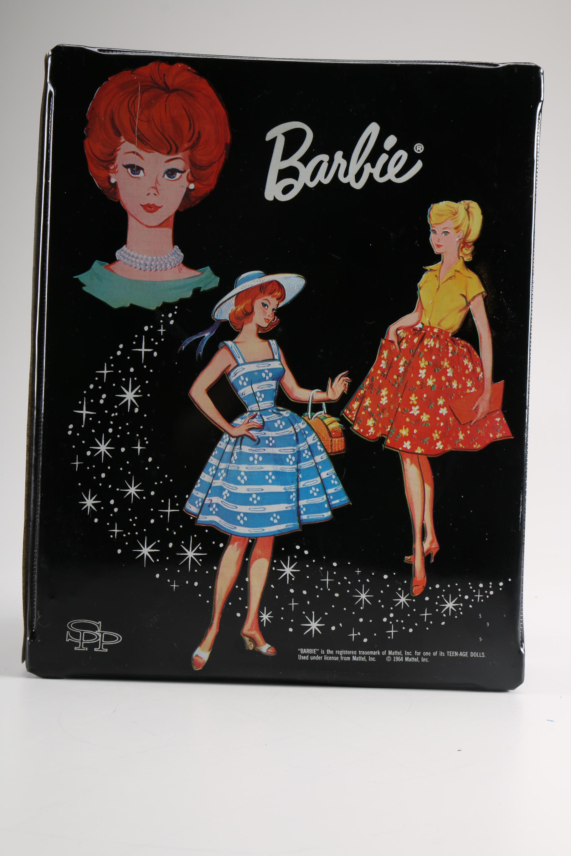 Vintage Barbie Carrying Cases with Accessories