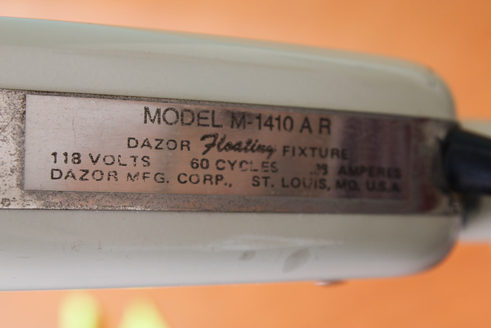 Dazor Floating Magnifying Task Floor Lamp