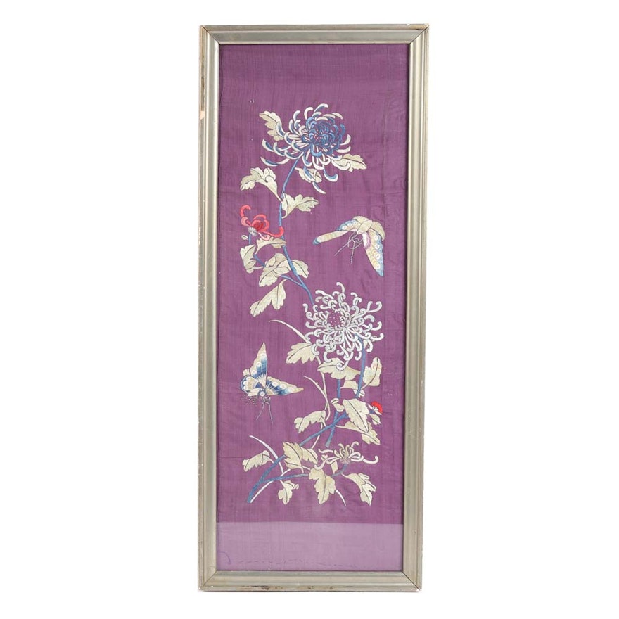 East Asian Silk Embroidery