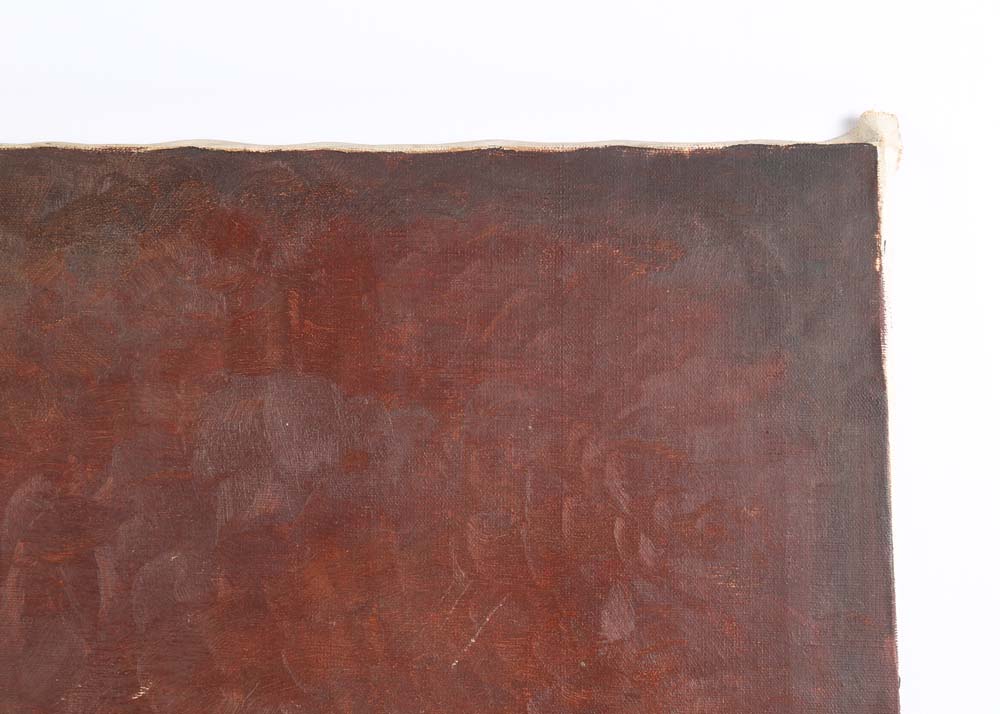 Original Acrylic Painting on Canvas Signed Gilbert Young