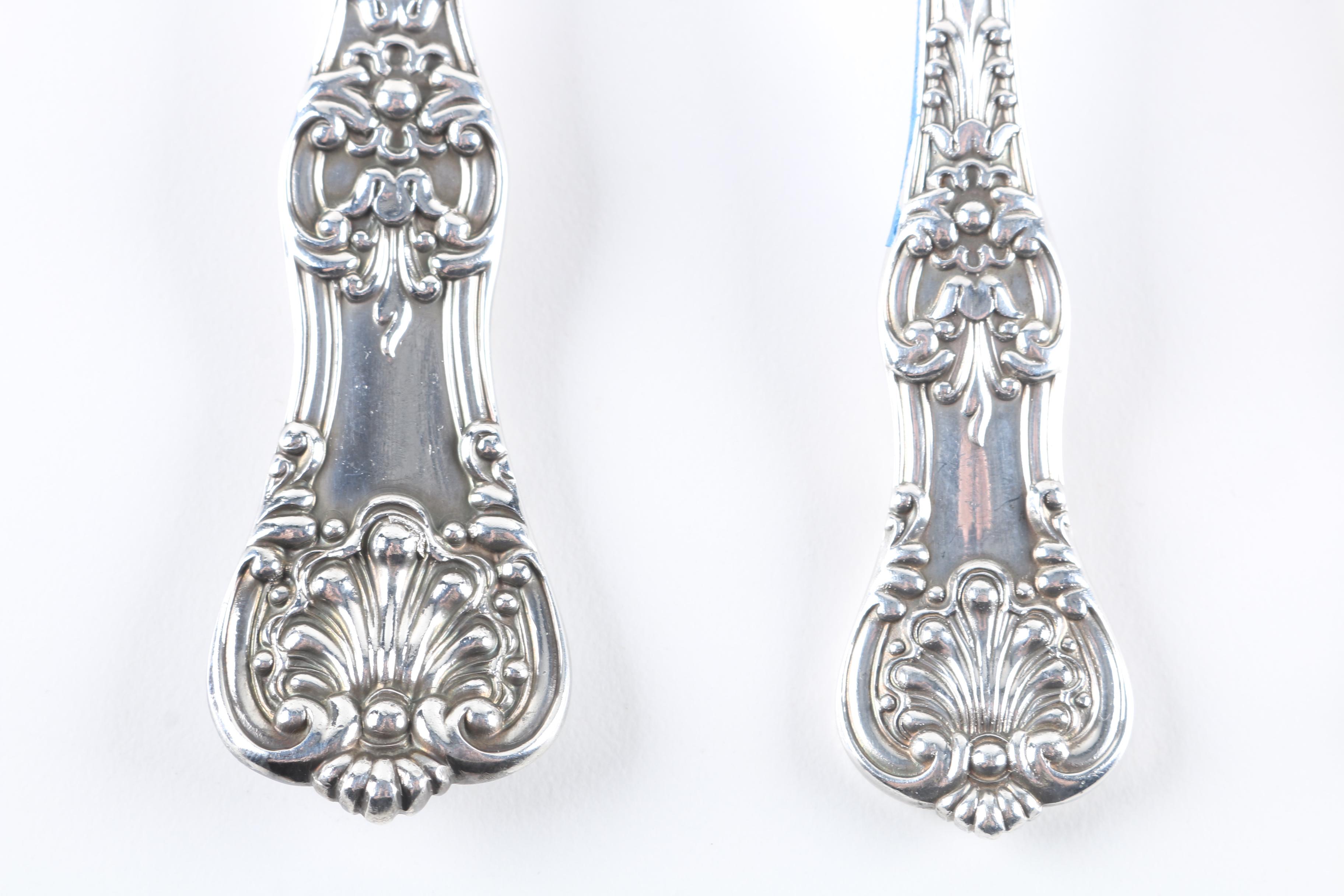 Tiffany & Co. "English King" Sterling Silver Flatware