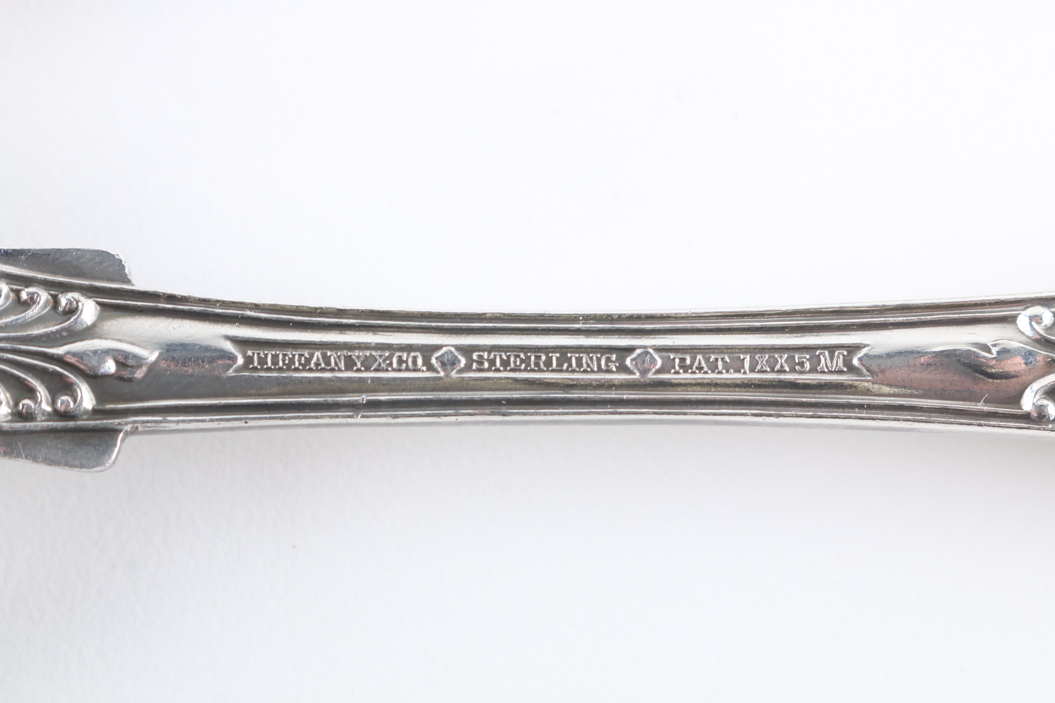 Tiffany & Co. "English King" Sterling Silver Flatware