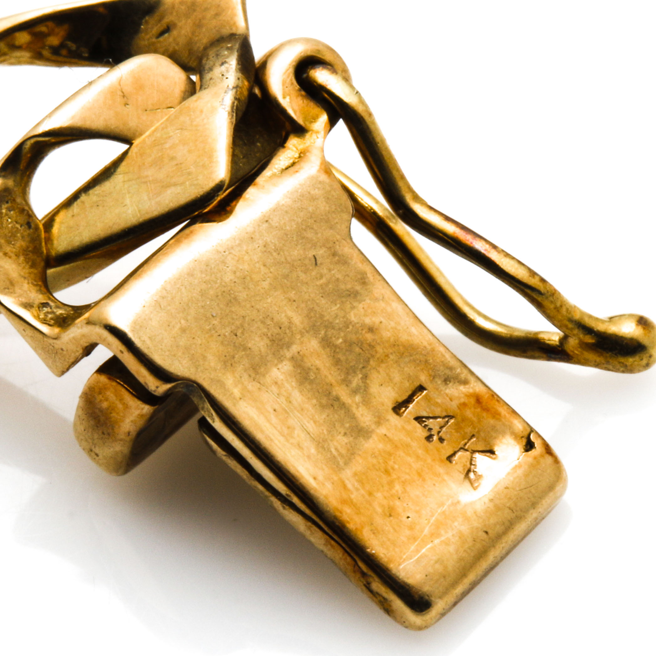 14K Yellow Gold Men's Bracelet