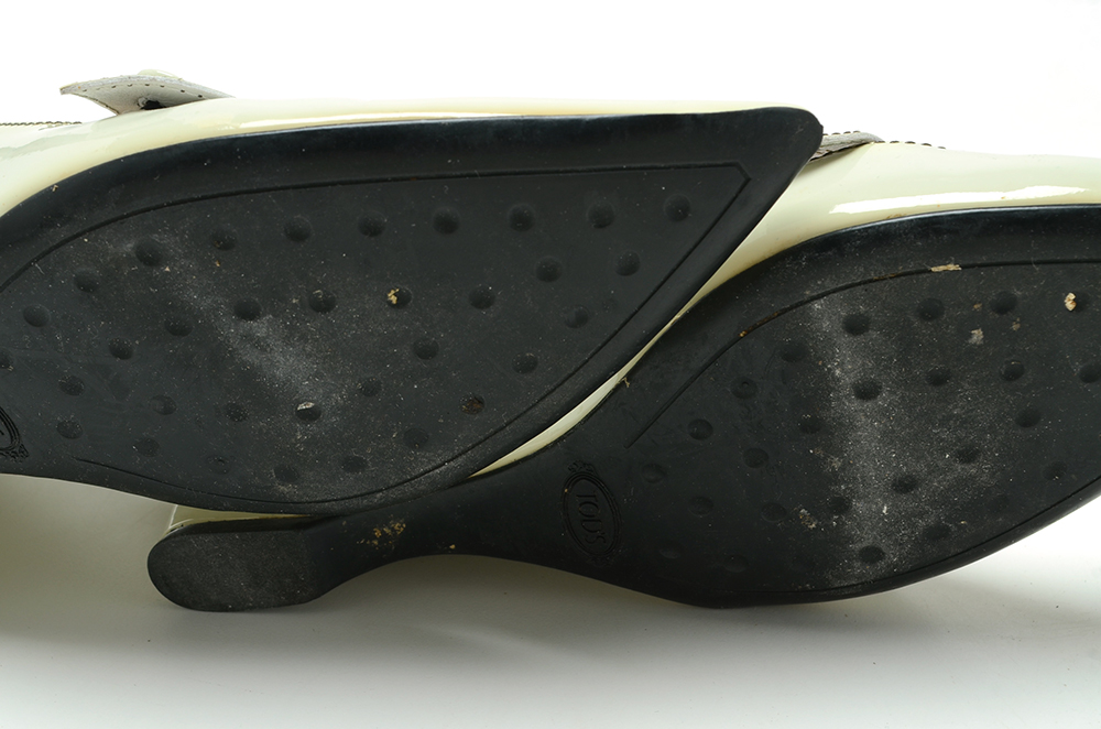 Tod's Patent Leather Wedges