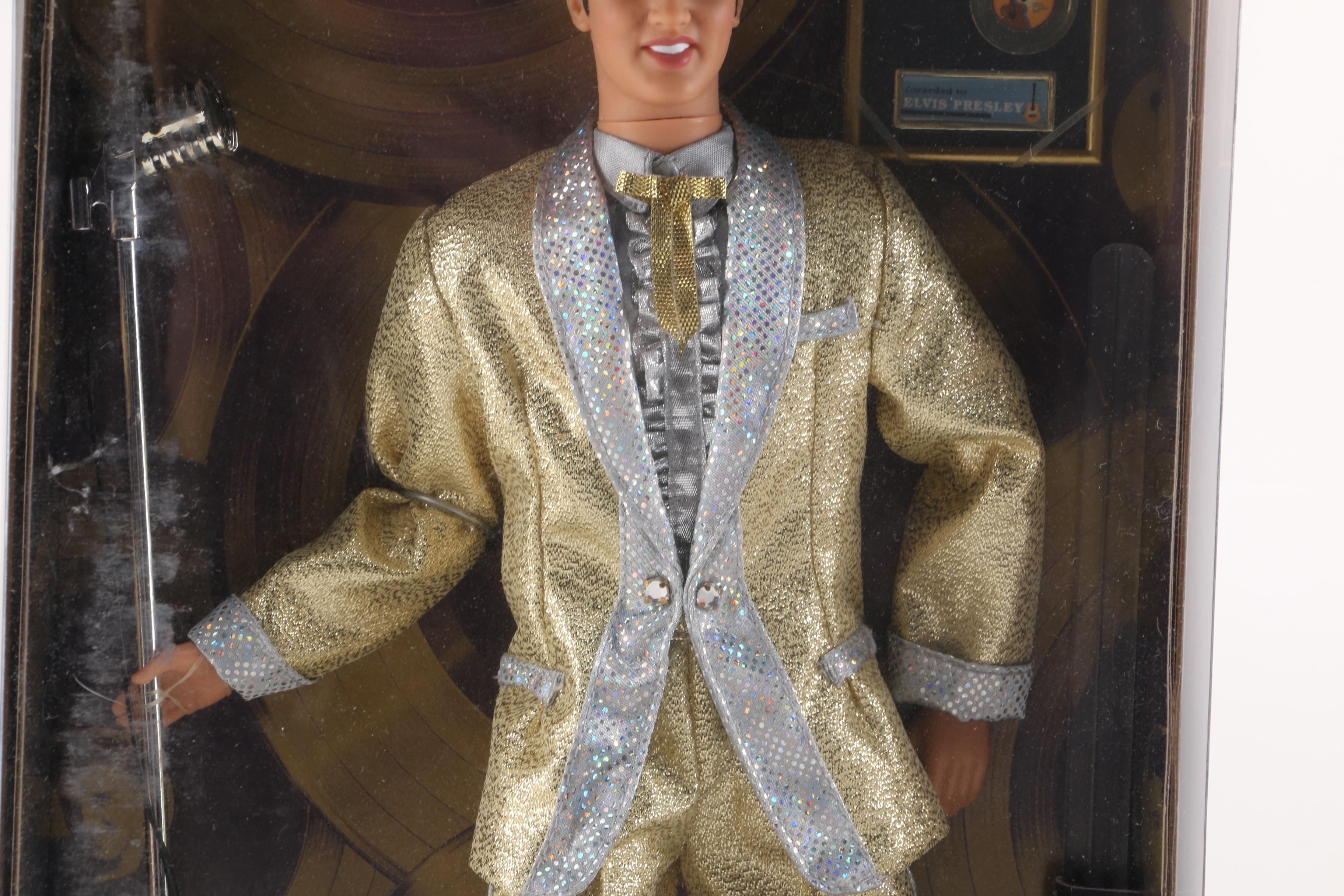 Collection of Elvis Collectible Barbie Dolls