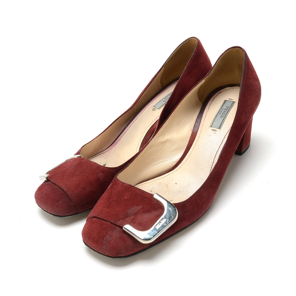 Prada Suede Pumps
