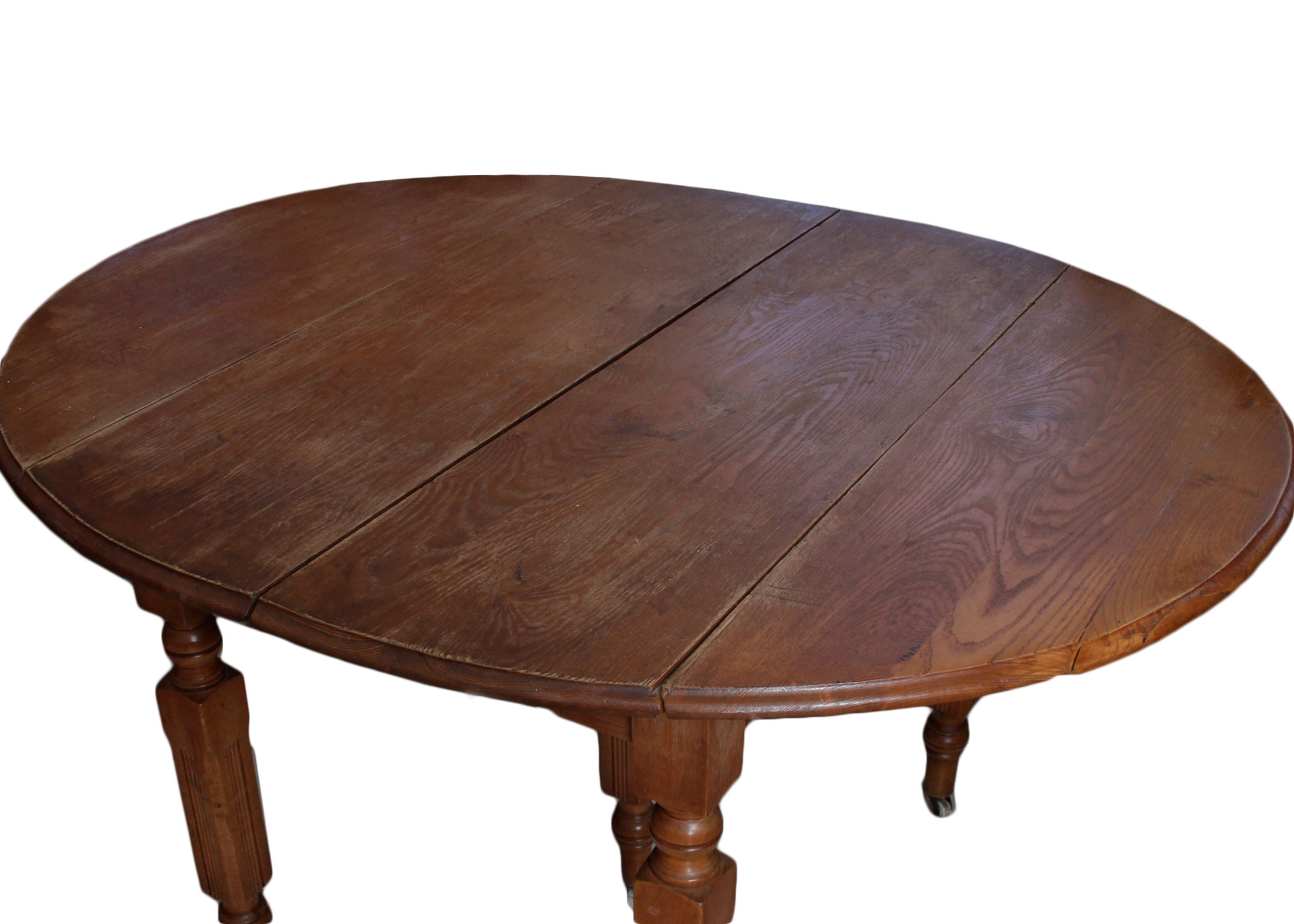 Antique Drop-Leaf Dining Table
