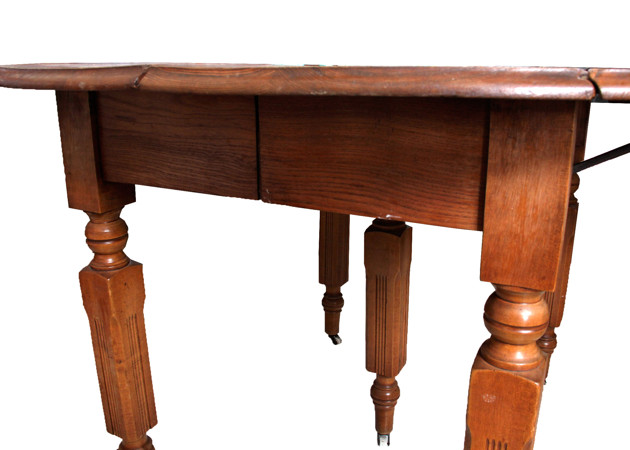 Antique Drop-Leaf Dining Table