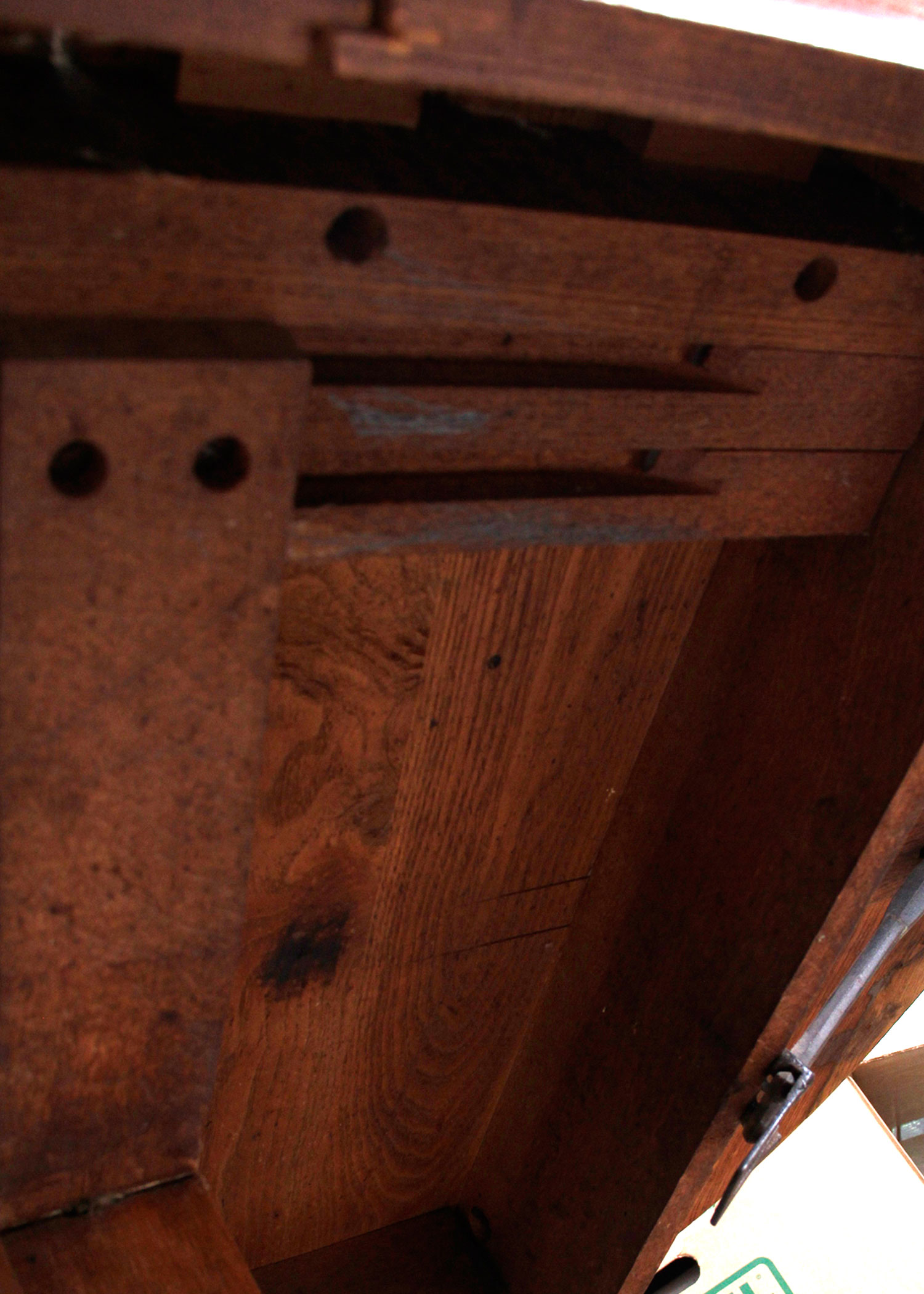 Antique Drop-Leaf Dining Table