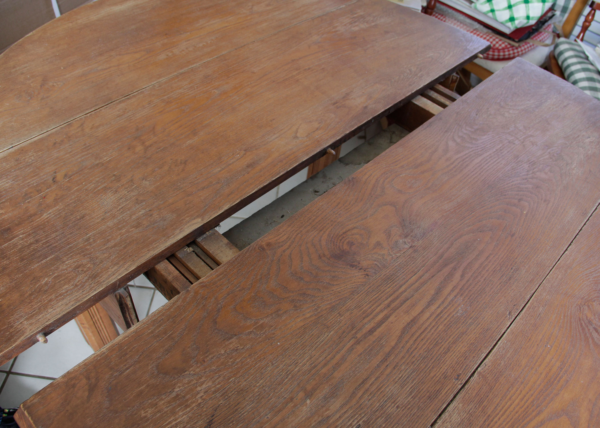 Antique Drop-Leaf Dining Table