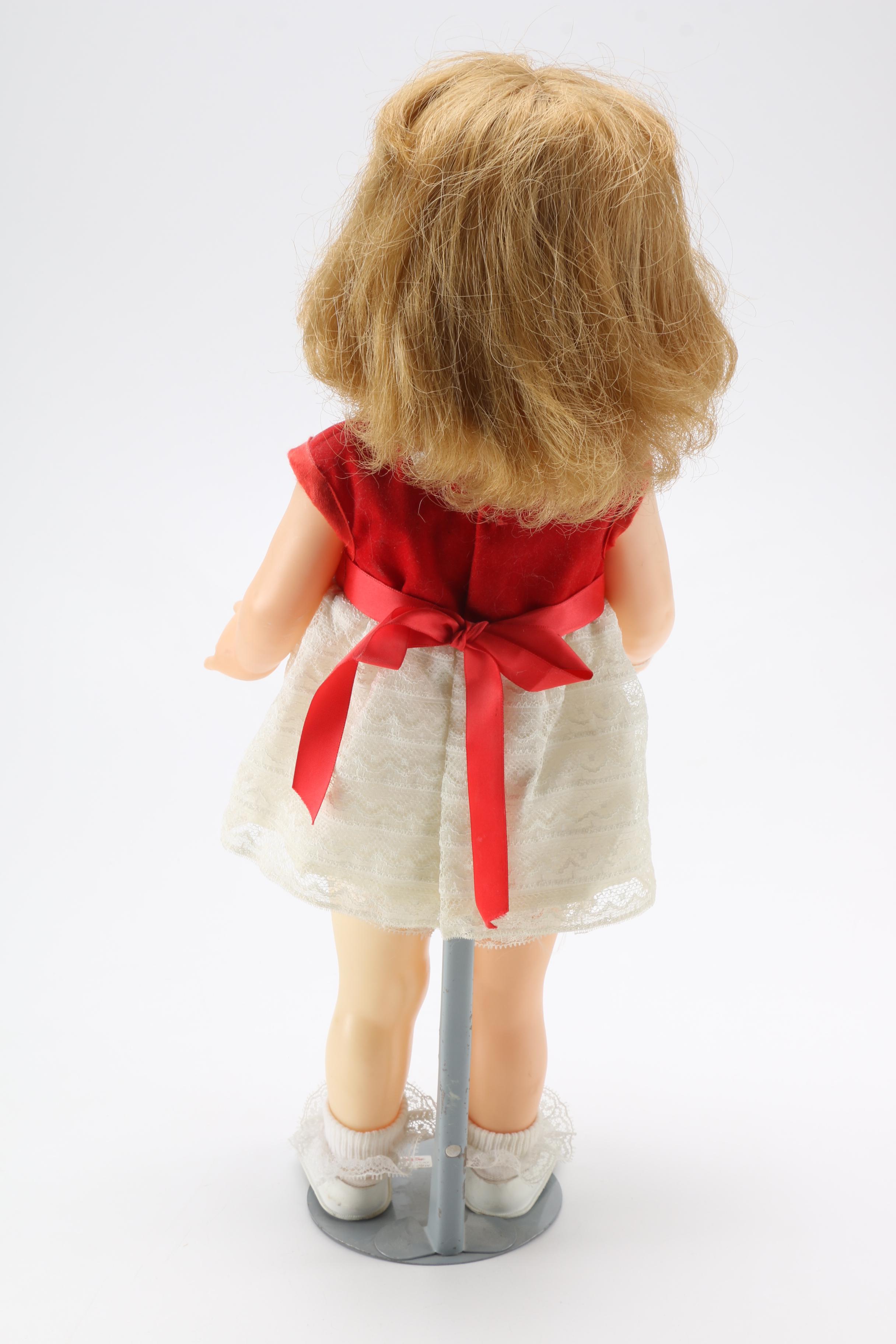 1961 Chatty Cathy with Hard Face and Dutch Boy Haircut