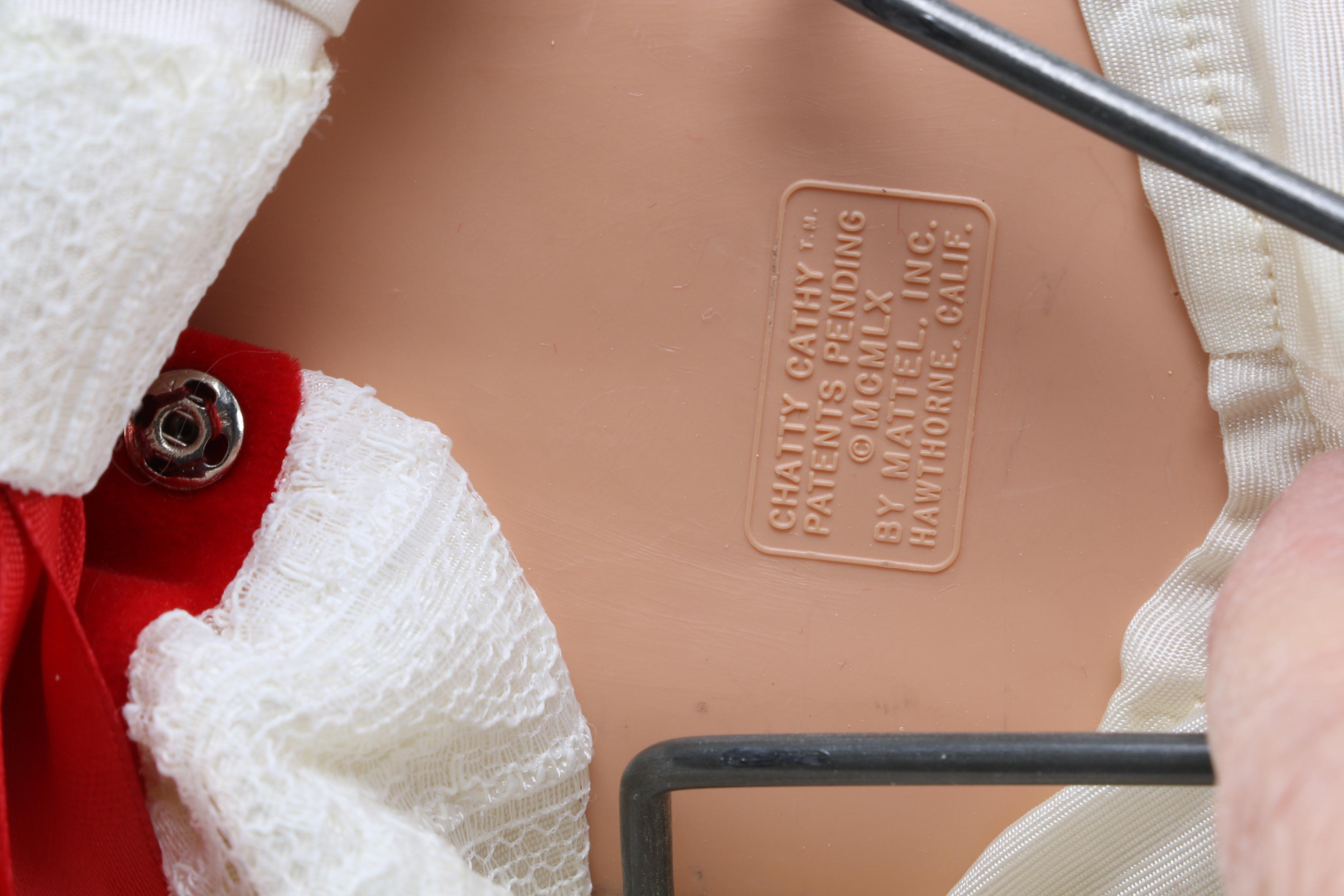 1961 Chatty Cathy with Hard Face and Dutch Boy Haircut