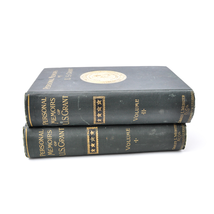 1885 "Personal Memoirs of Ulysses S. Grant"